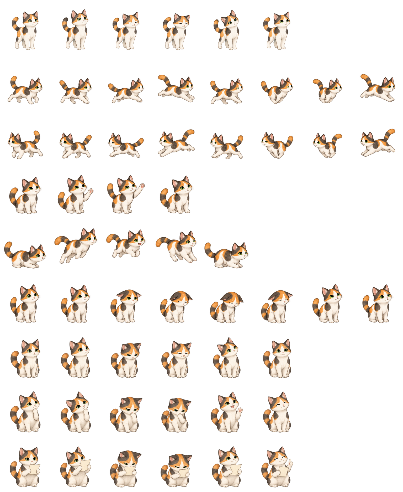 Calico Dot Codex pet original spritesheet
