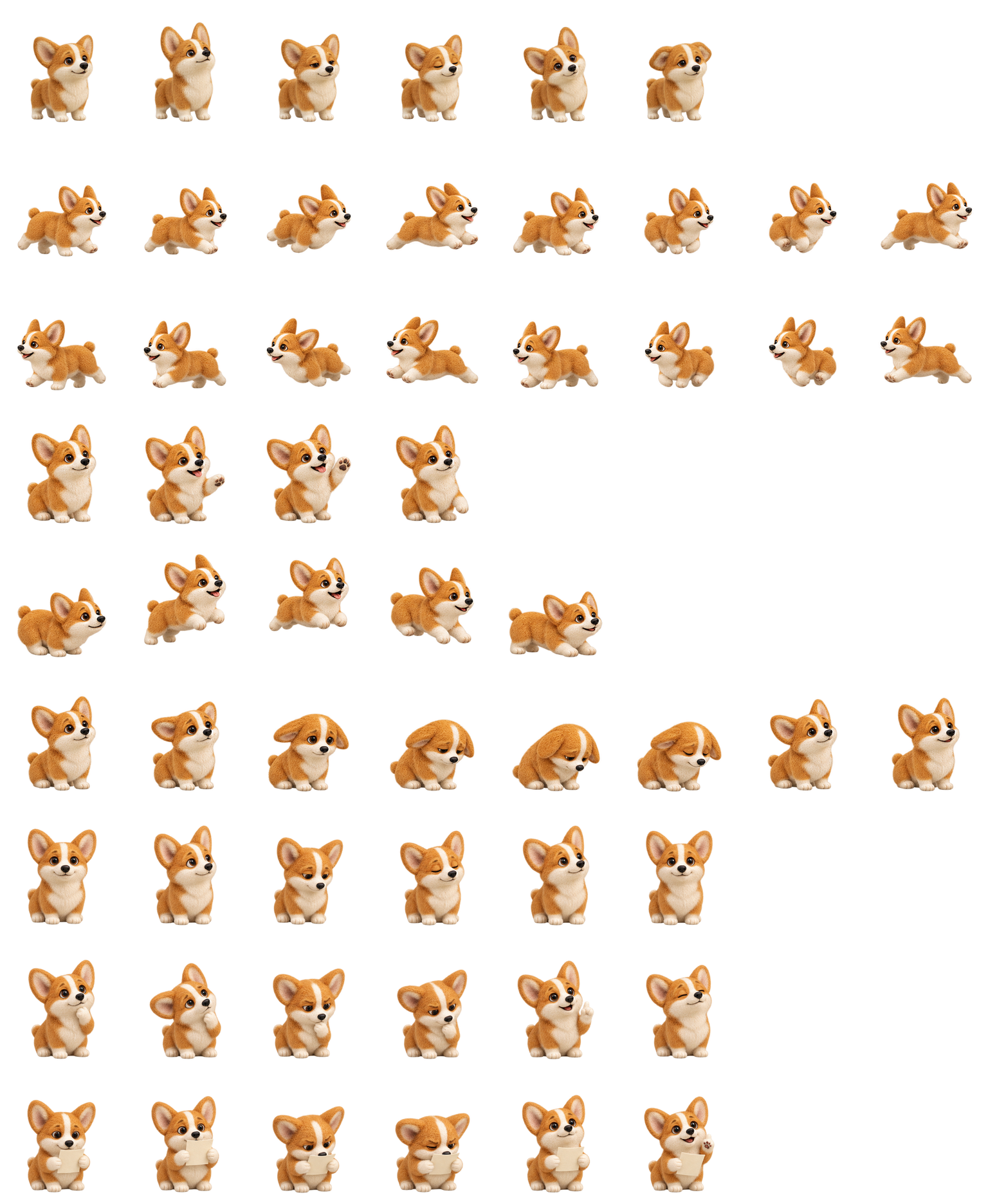 Corgi Biscuit Codex pet original spritesheet