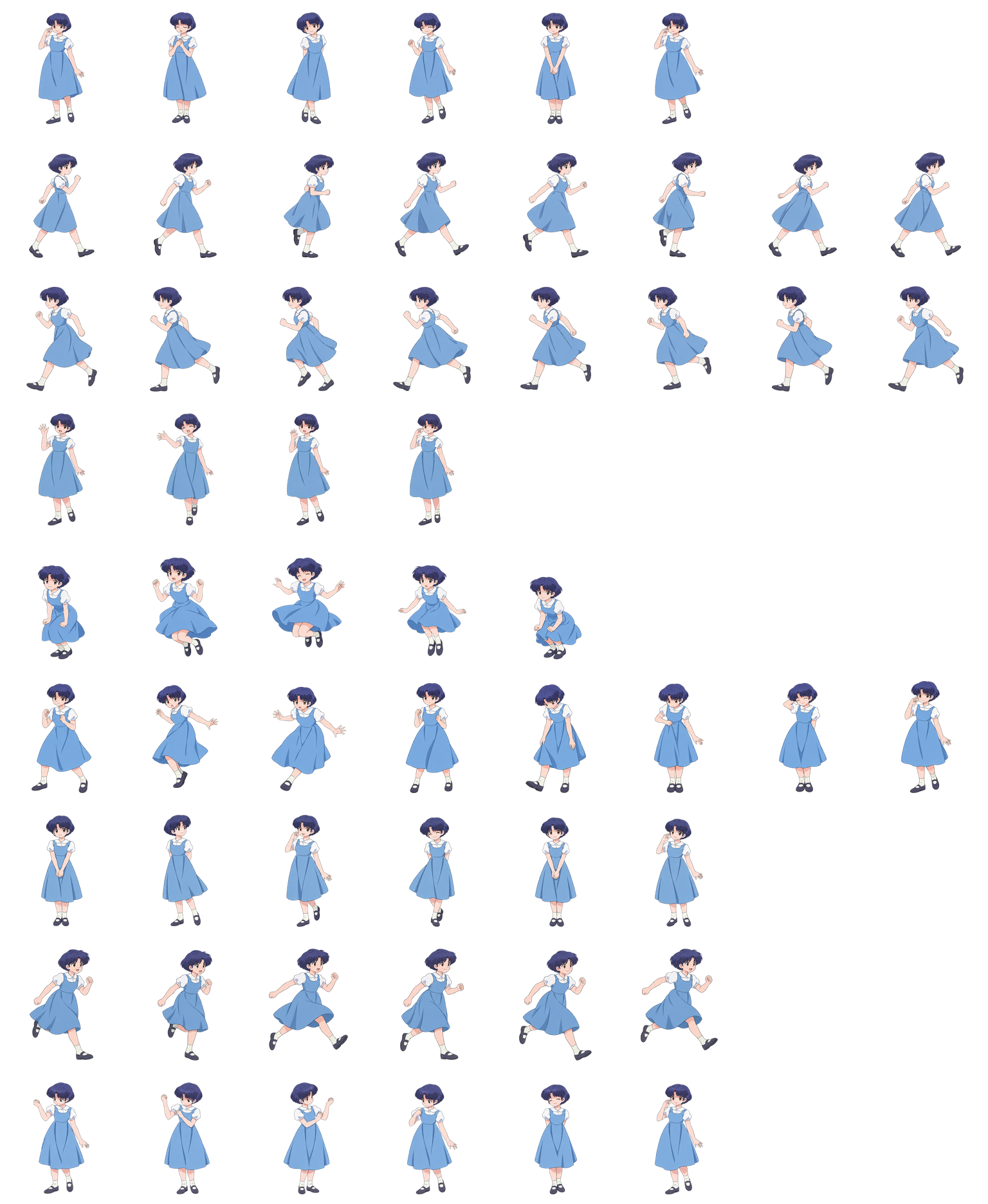 天道茜 Akane Tendo Codex pet original spritesheet