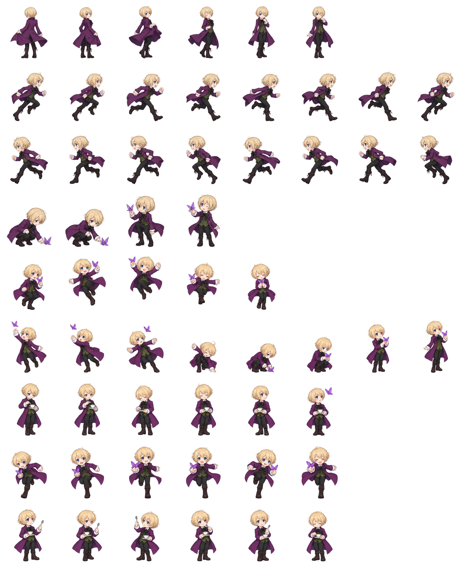 亚洛斯·托兰西 Alois Trancy Codex pet original spritesheet