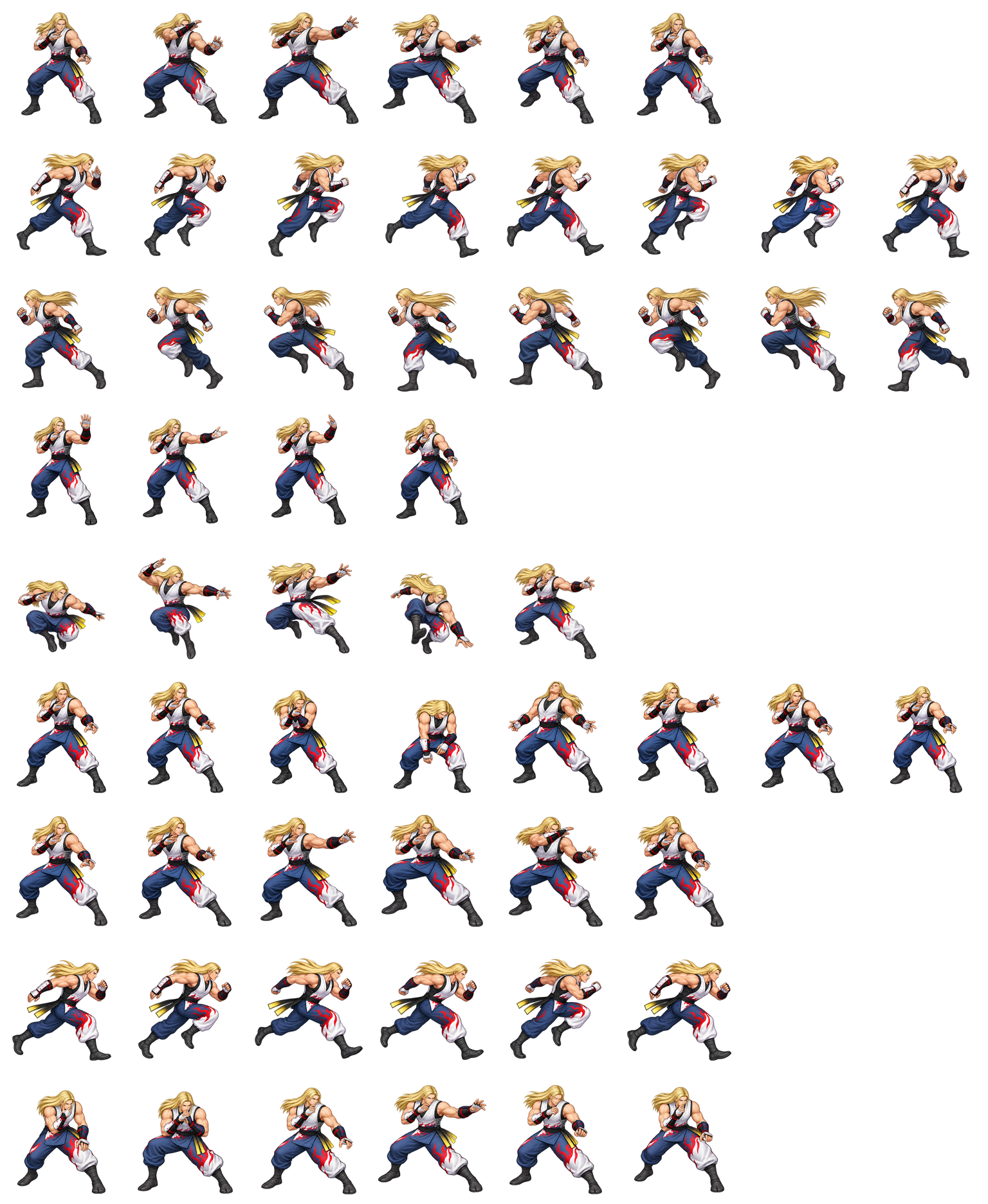 安迪·博加德 Andy Bogard Codex pet original spritesheet