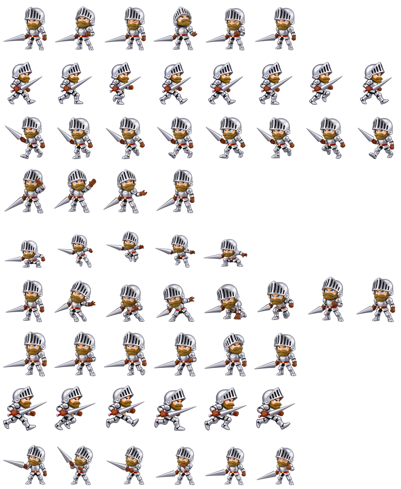 亚瑟（魔界村） Arthur (Ghosts ’n Goblins) Codex pet original spritesheet