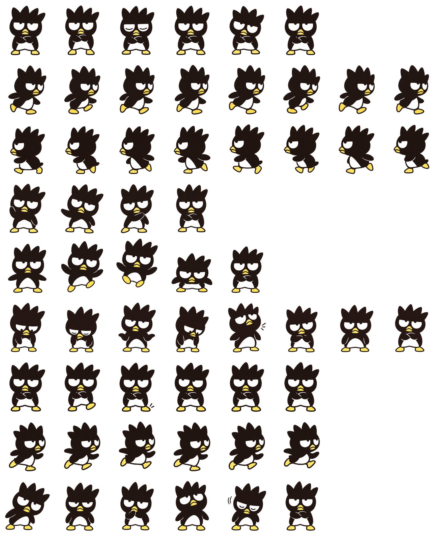 酷企鹅 Badtz-Maru Codex pet original spritesheet