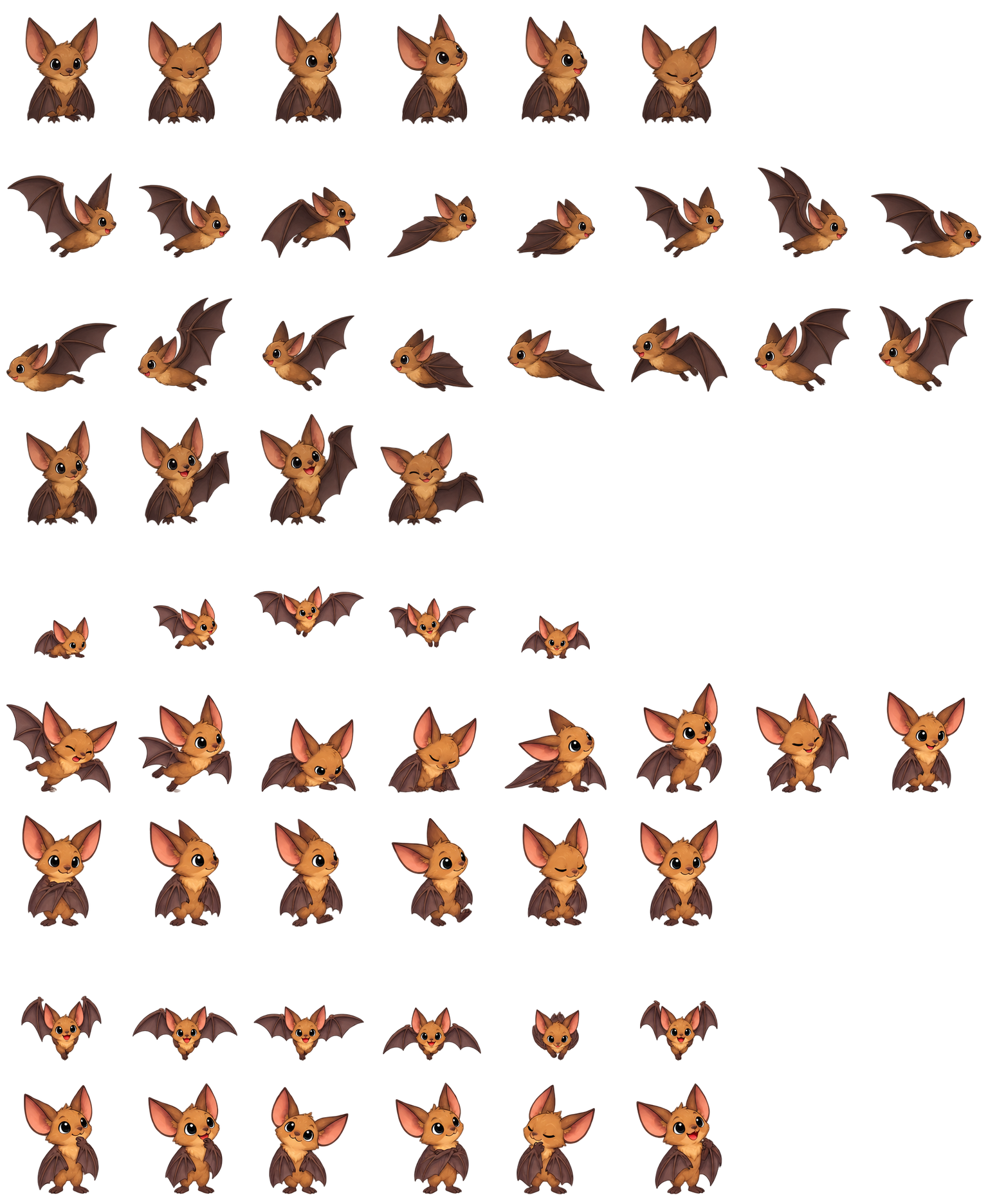 蝙蝠杨桃 Bat Starfruit Codex pet original spritesheet