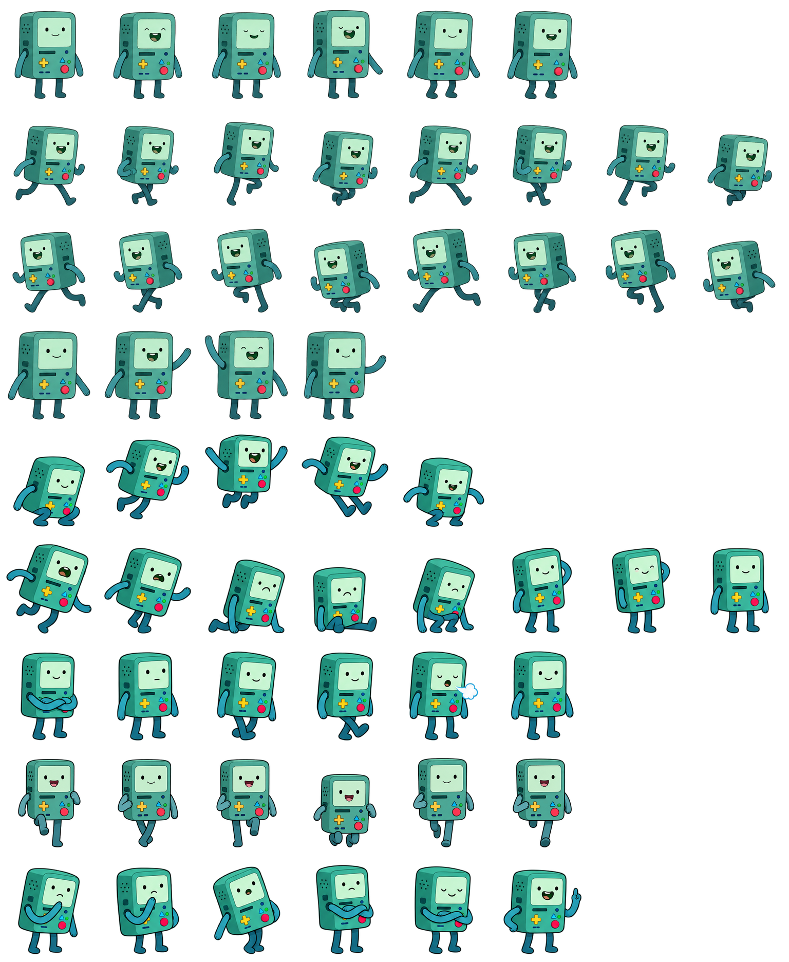 哔莫 BMO Codex pet original spritesheet
