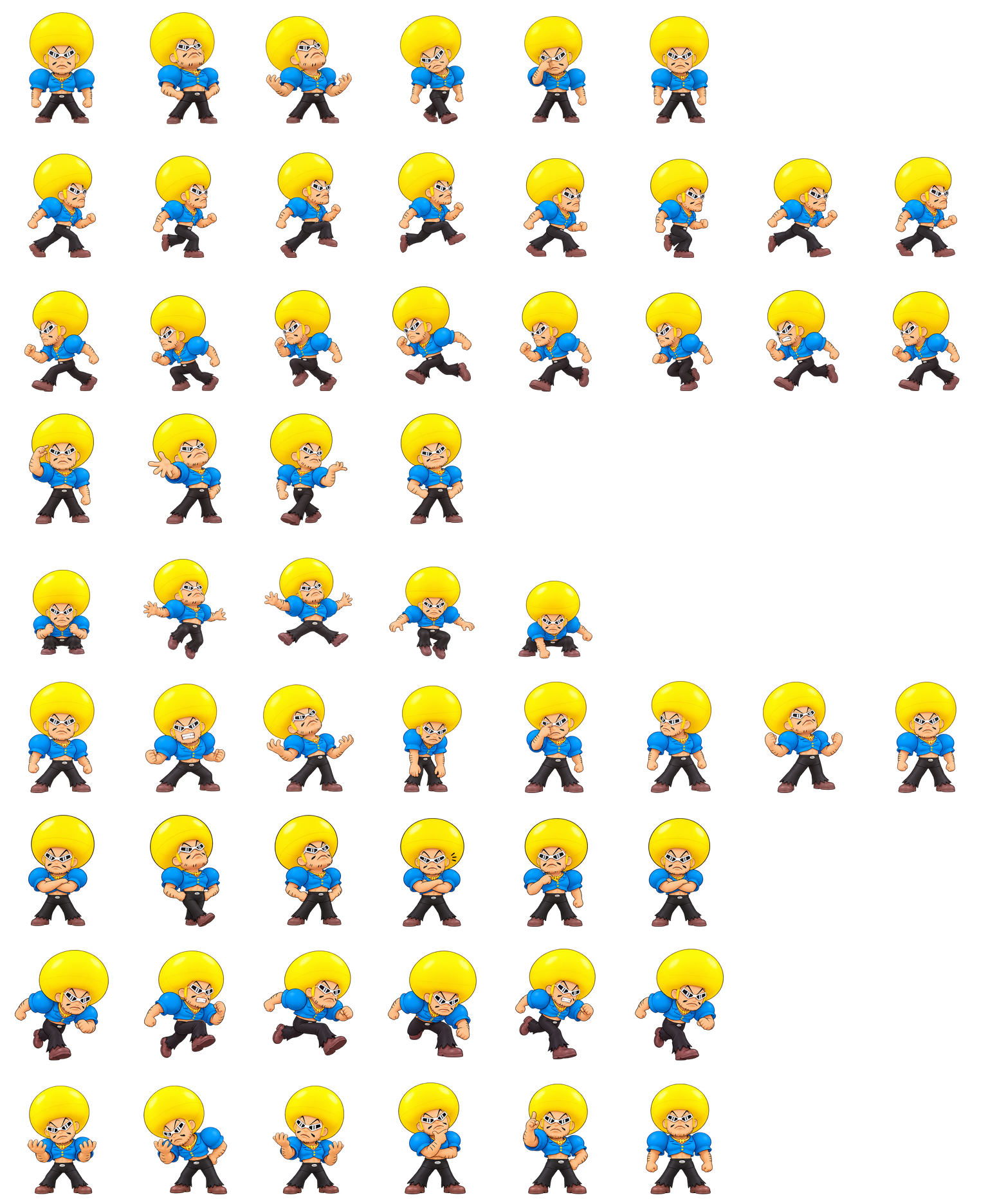 波波波 Bobobo-bo Bo-bobo Codex pet original spritesheet