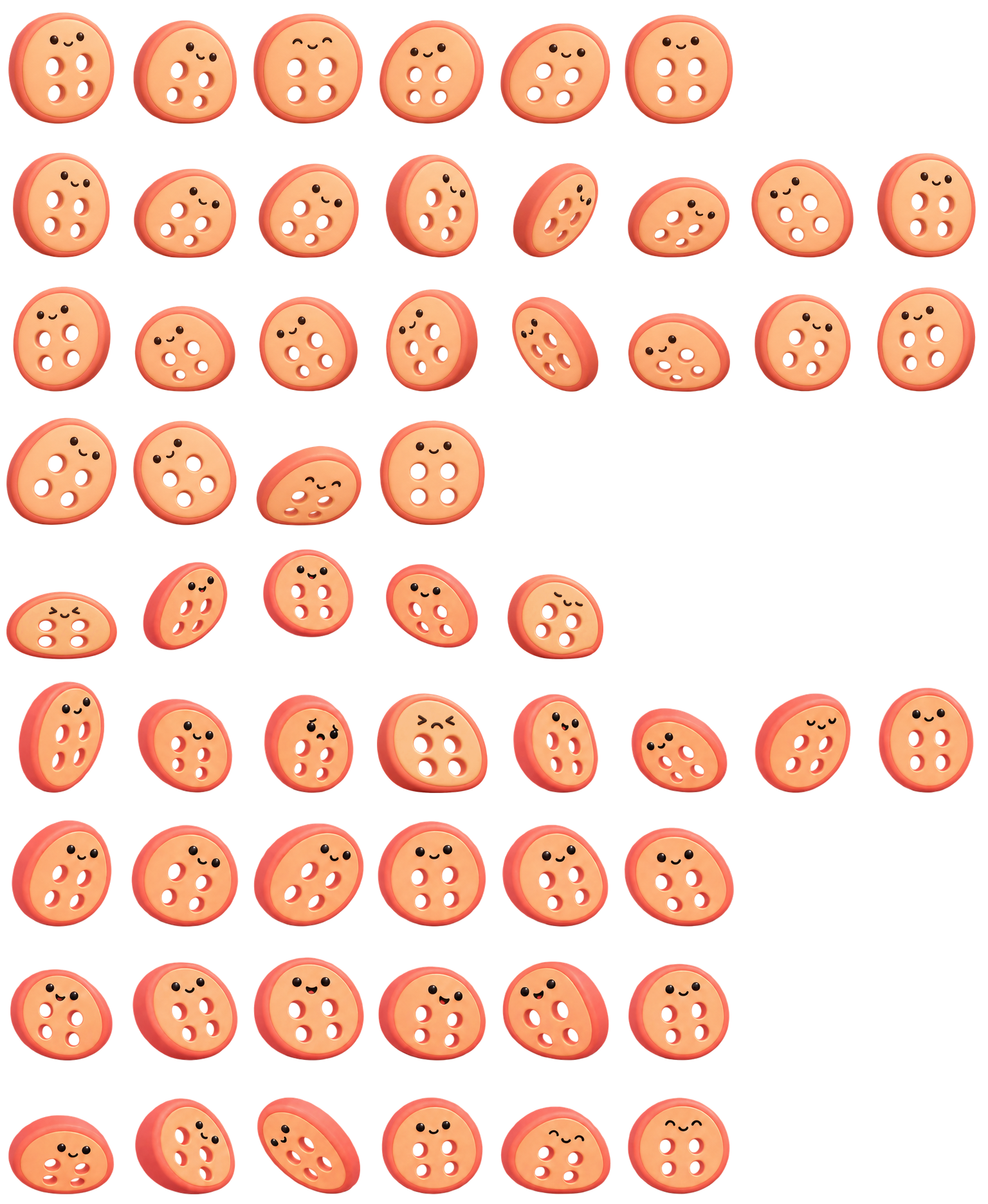纽扣滚滚 Button Tumble Codex pet original spritesheet