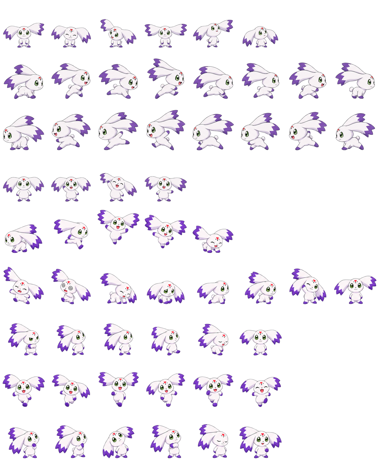 古乐兽 Calumon Codex pet original spritesheet