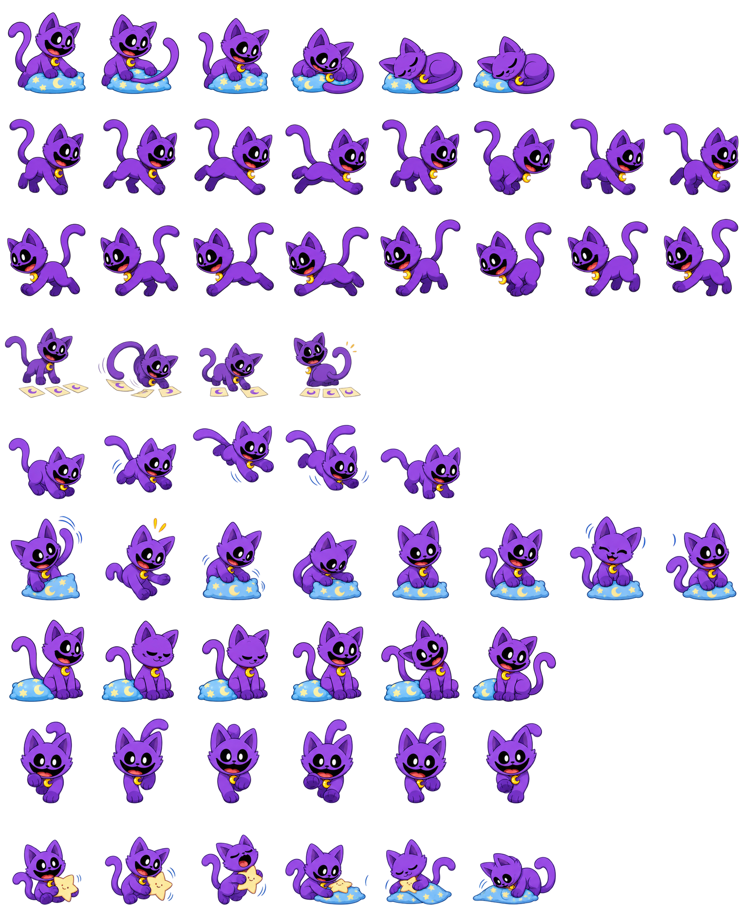 瞌睡猫 CatNap Codex pet original spritesheet
