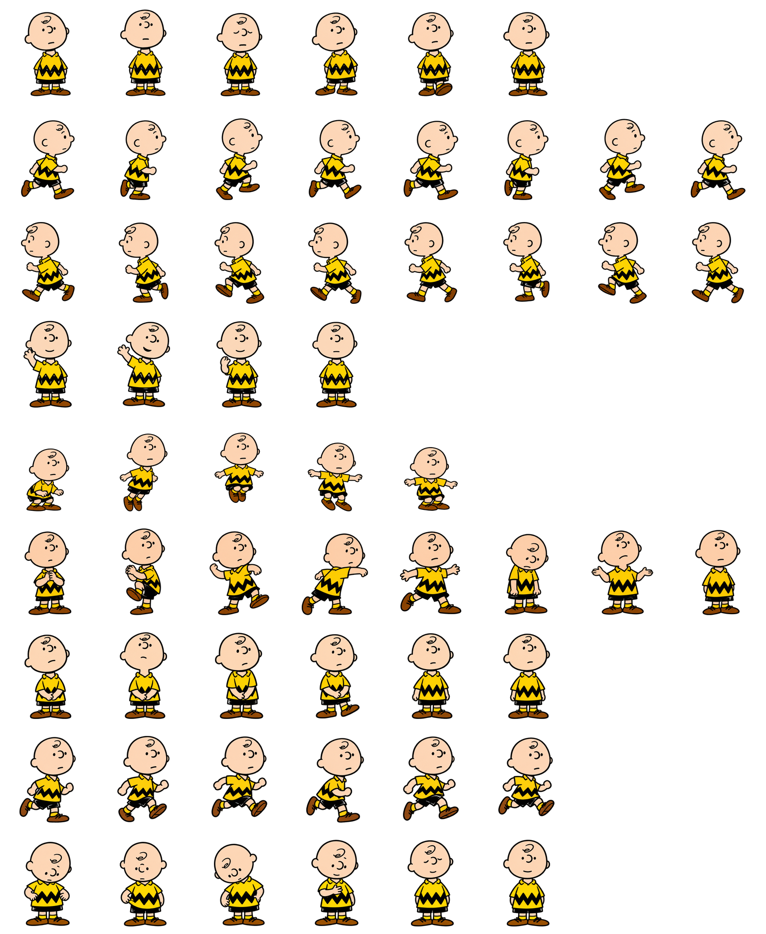 查理·布朗 Charlie Brown Codex pet original spritesheet
