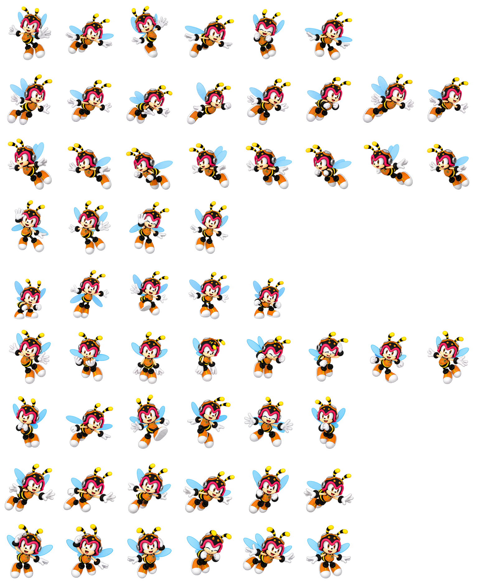 查蜜 Charmy Bee Codex pet original spritesheet