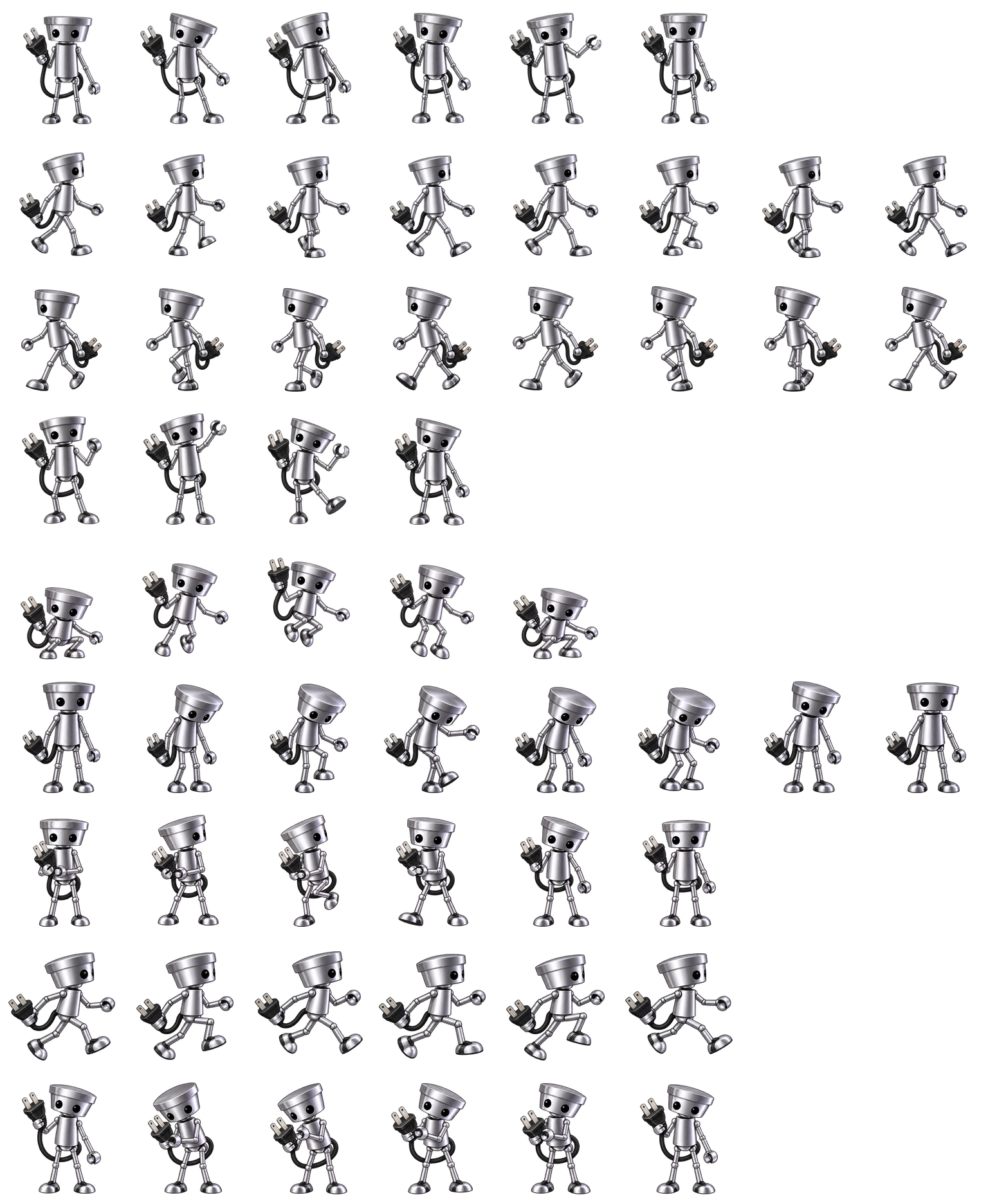 小小机器人 Chibi-Robo Codex pet original spritesheet