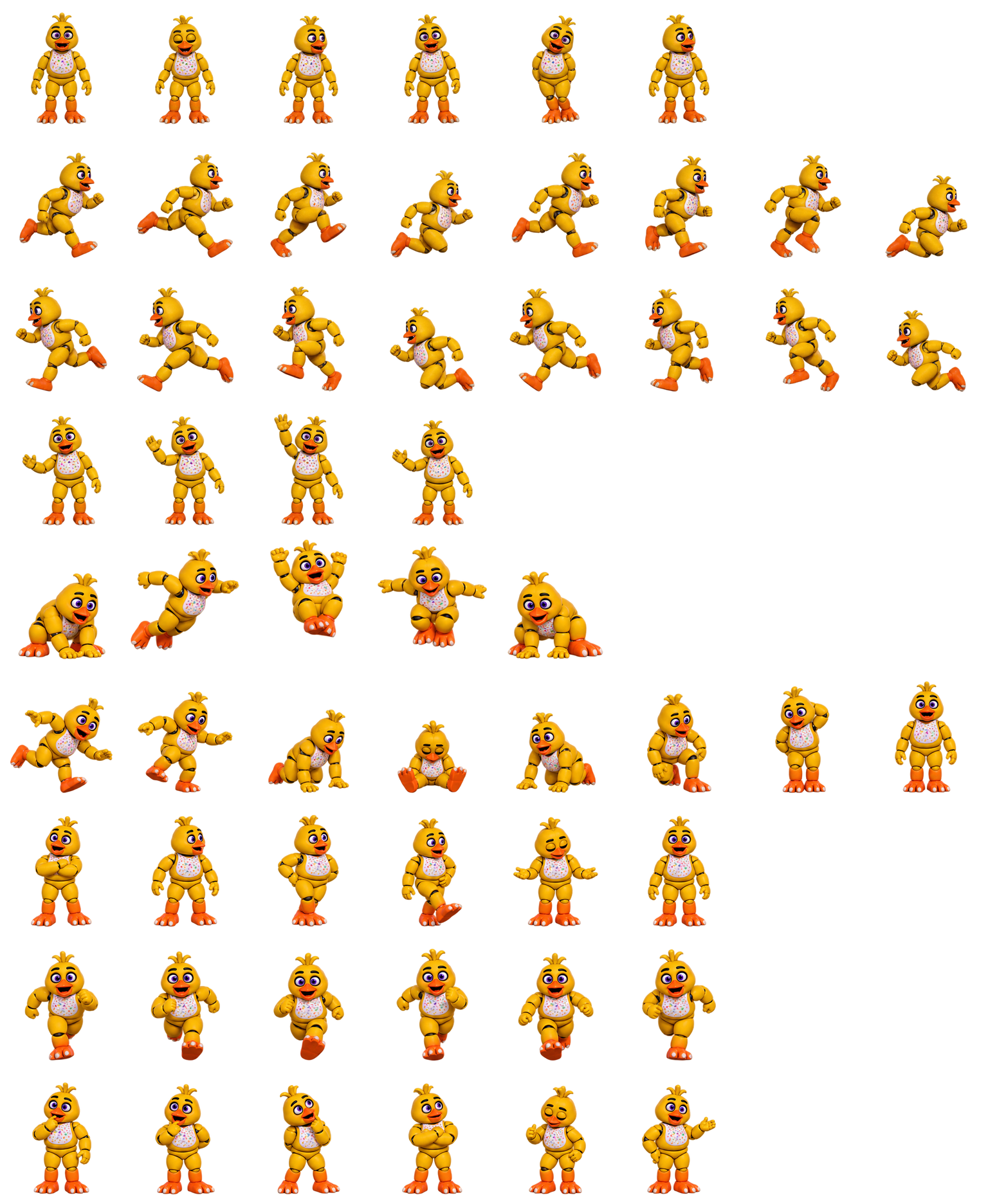 奇卡 Chica Codex pet original spritesheet