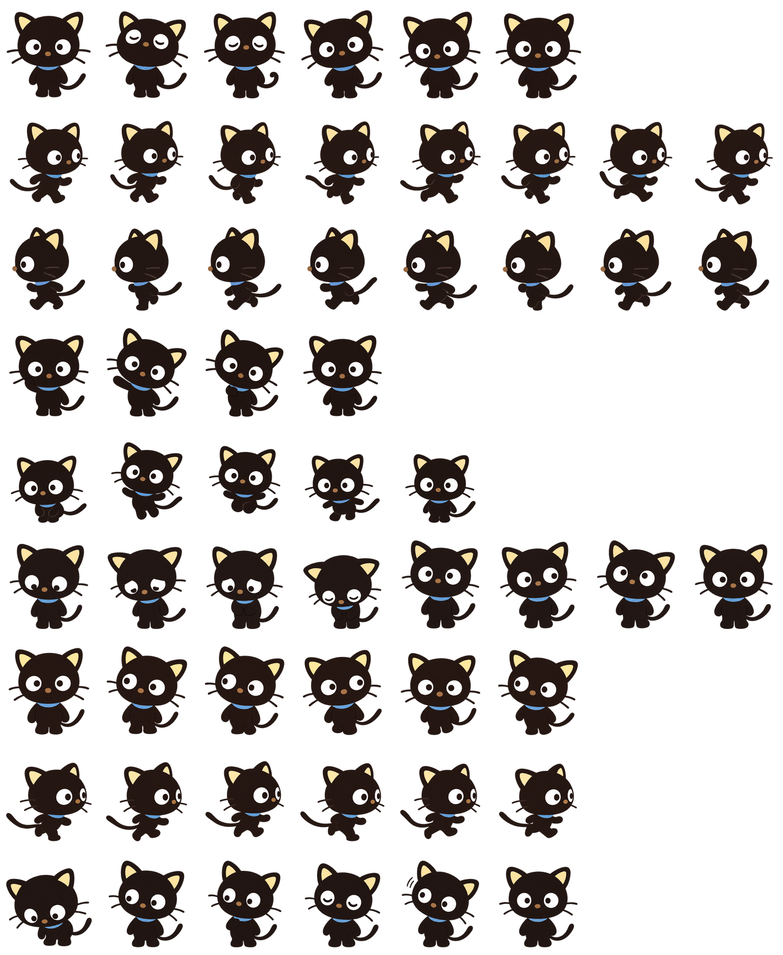 巧克猫 Chococat Codex pet original spritesheet