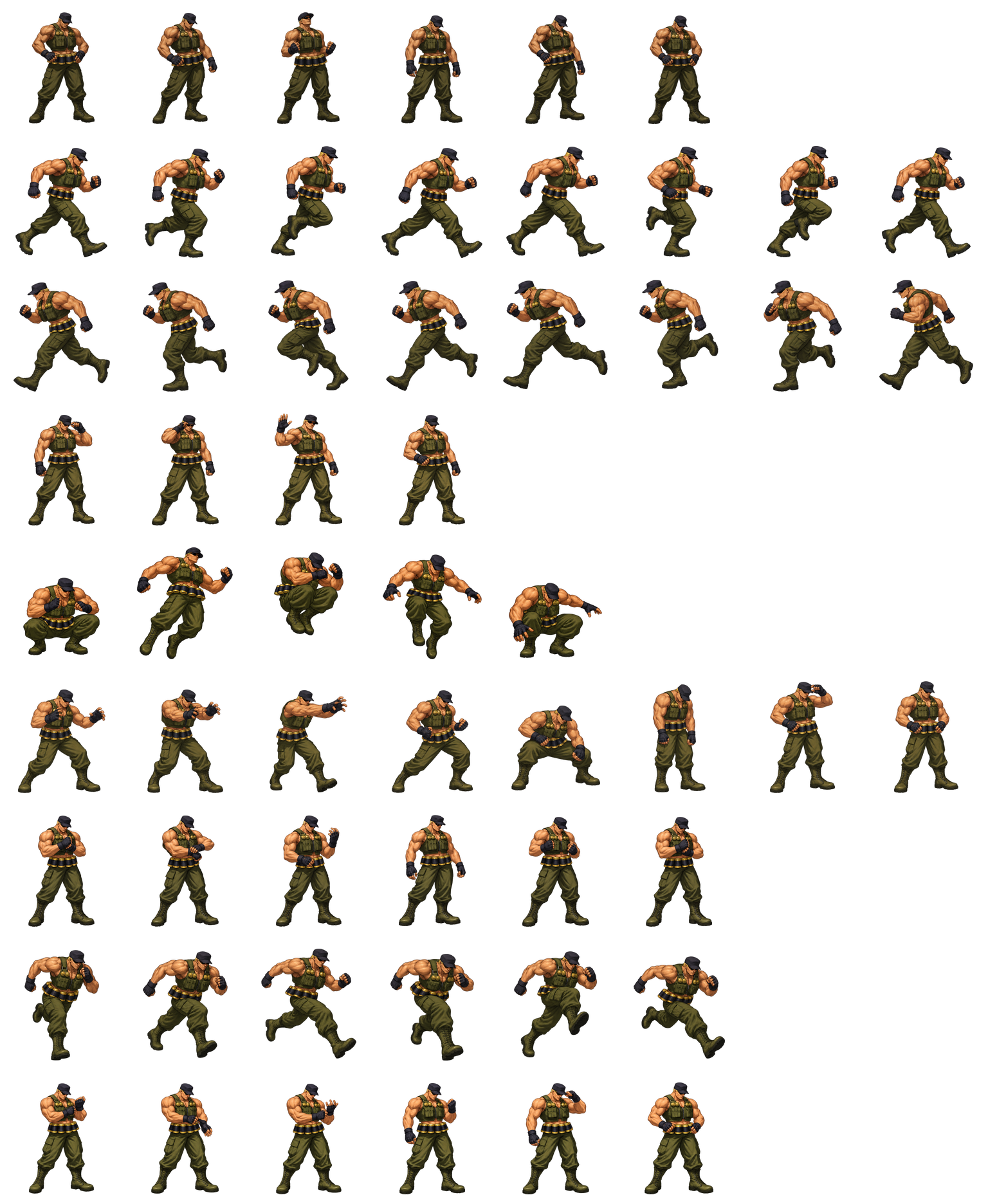 克拉克·斯蒂尔 Clark Still Codex pet original spritesheet