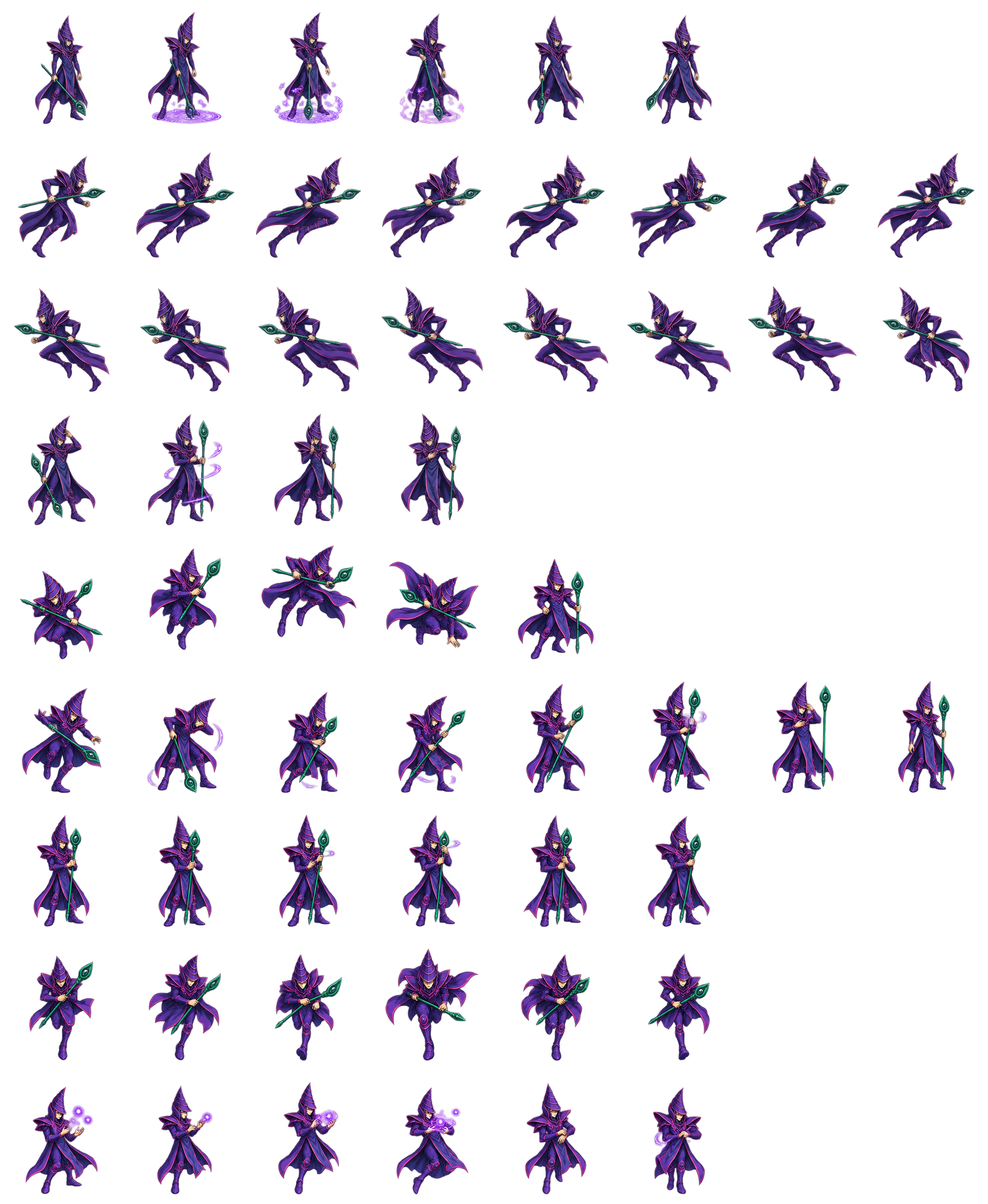 黑魔术师 Dark Magician Codex pet original spritesheet