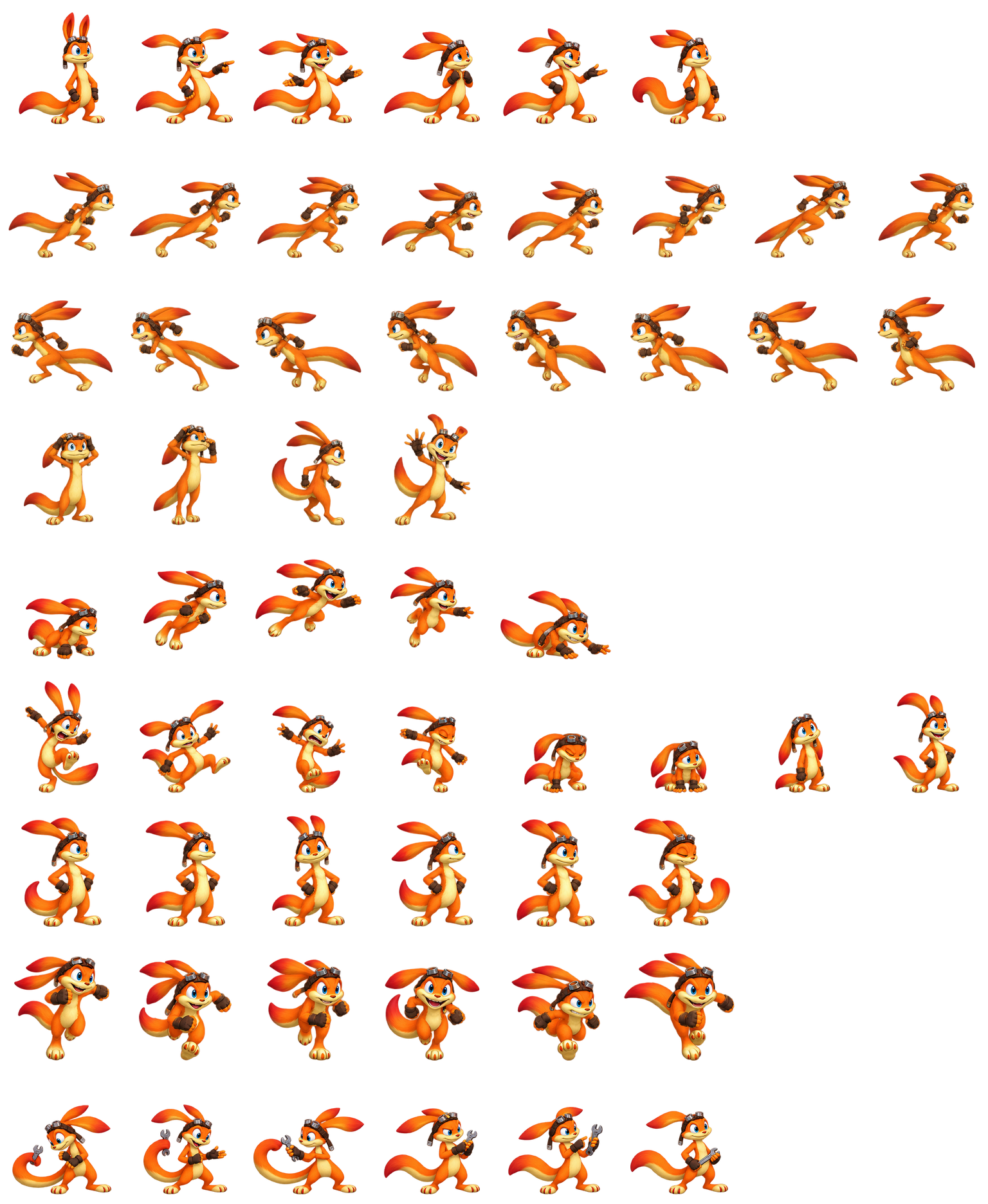 达斯特 Daxter Codex pet original spritesheet