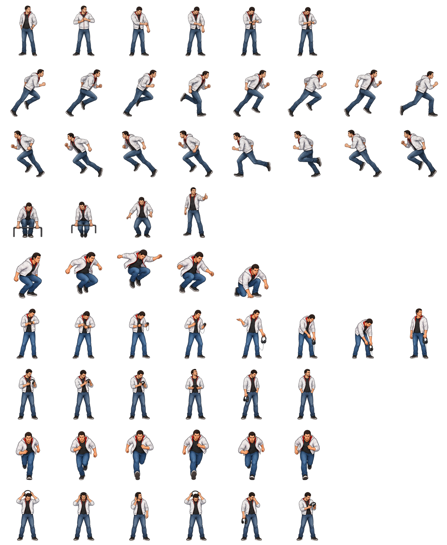 戴斯蒙德·迈尔斯 Desmond Miles Codex pet original spritesheet
