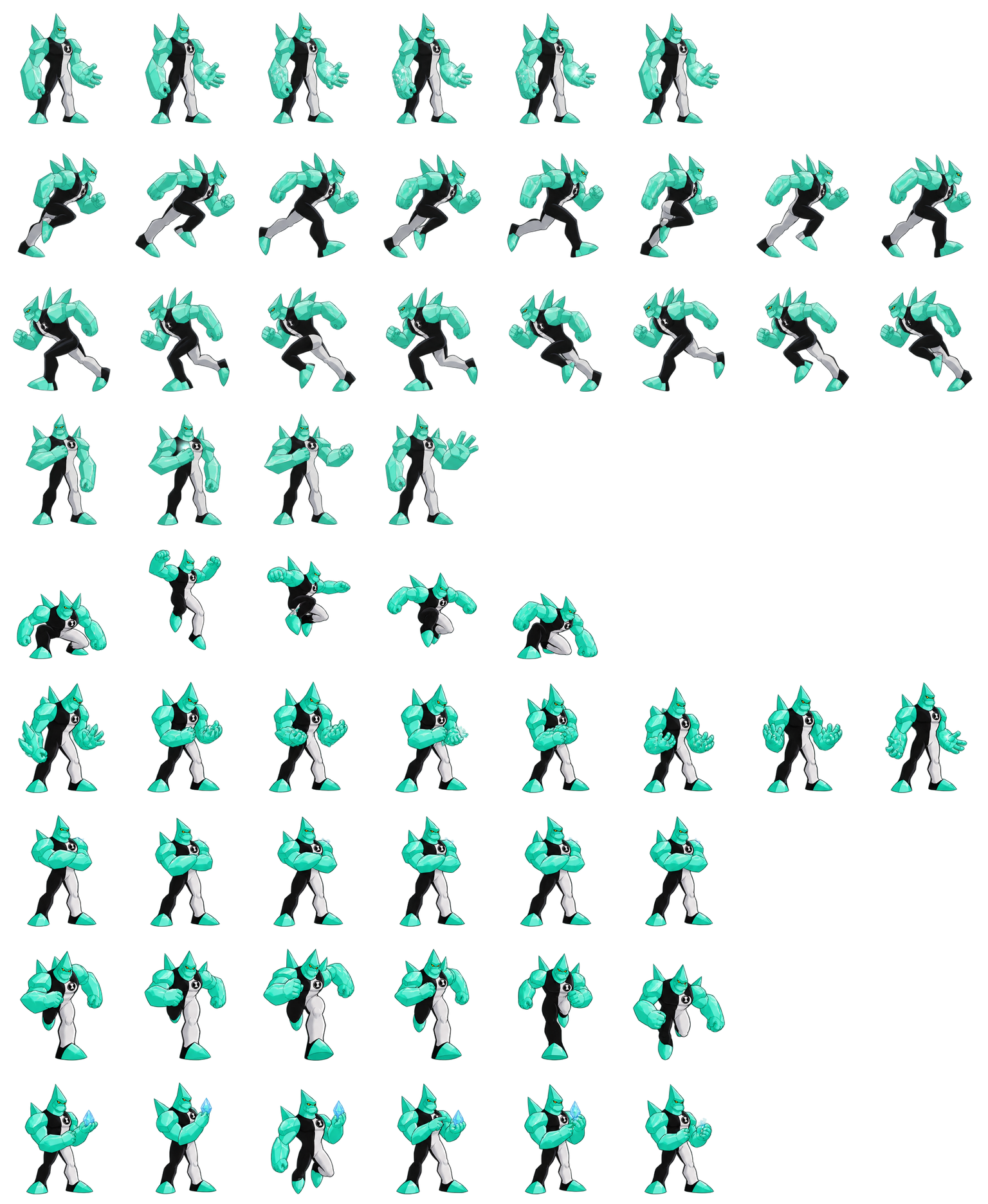 钻石战神 Diamondhead Codex pet original spritesheet