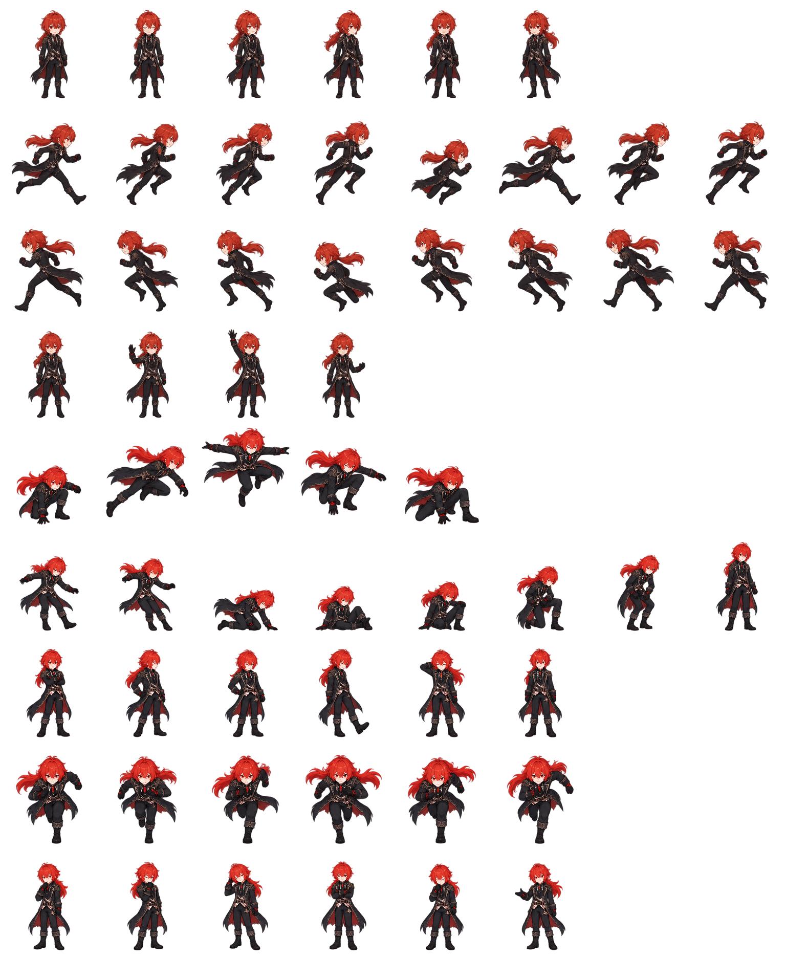 迪卢克 Diluc Codex pet original spritesheet