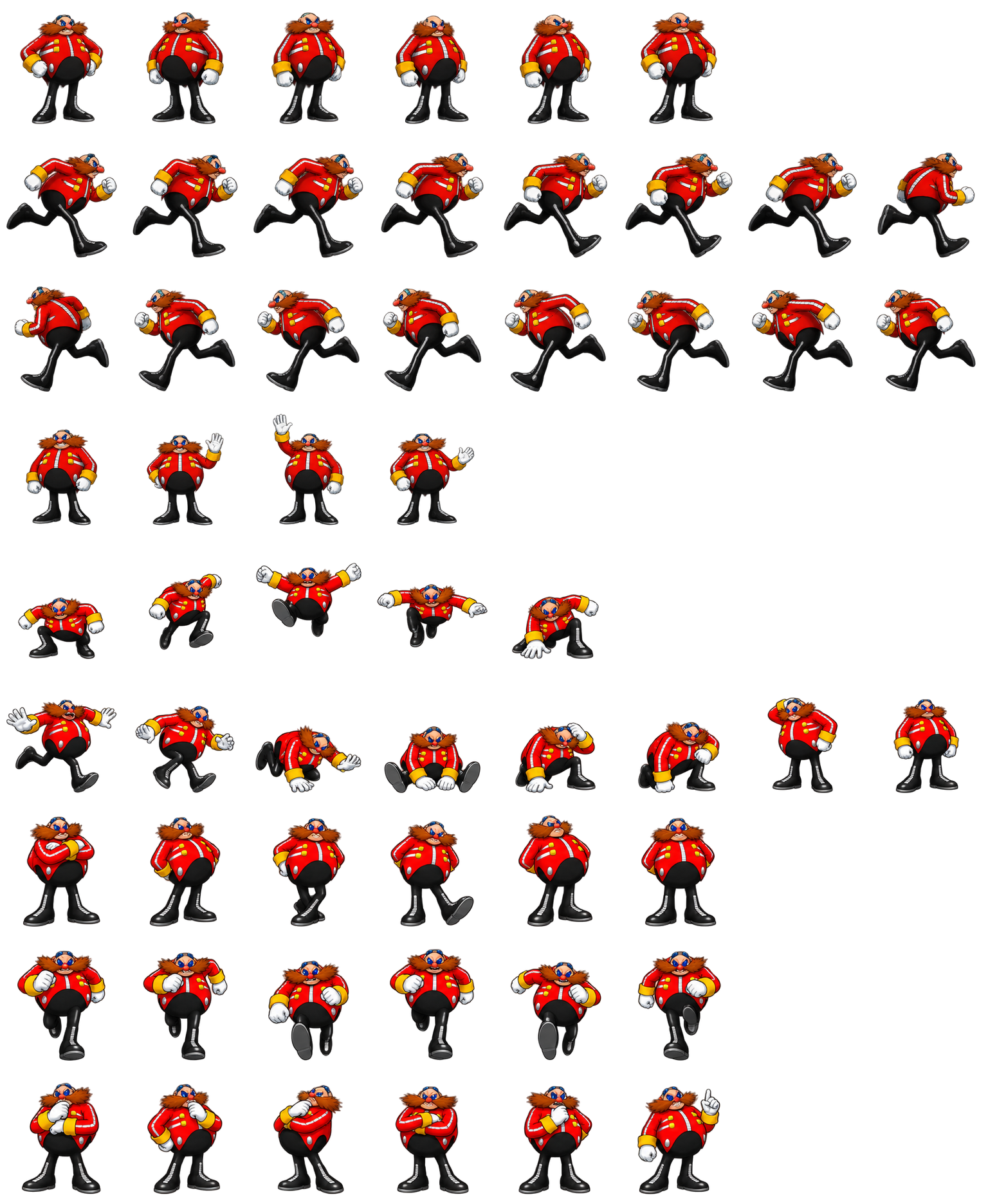 Dr. Eggman — Cozy Fan Art Codex pet original spritesheet