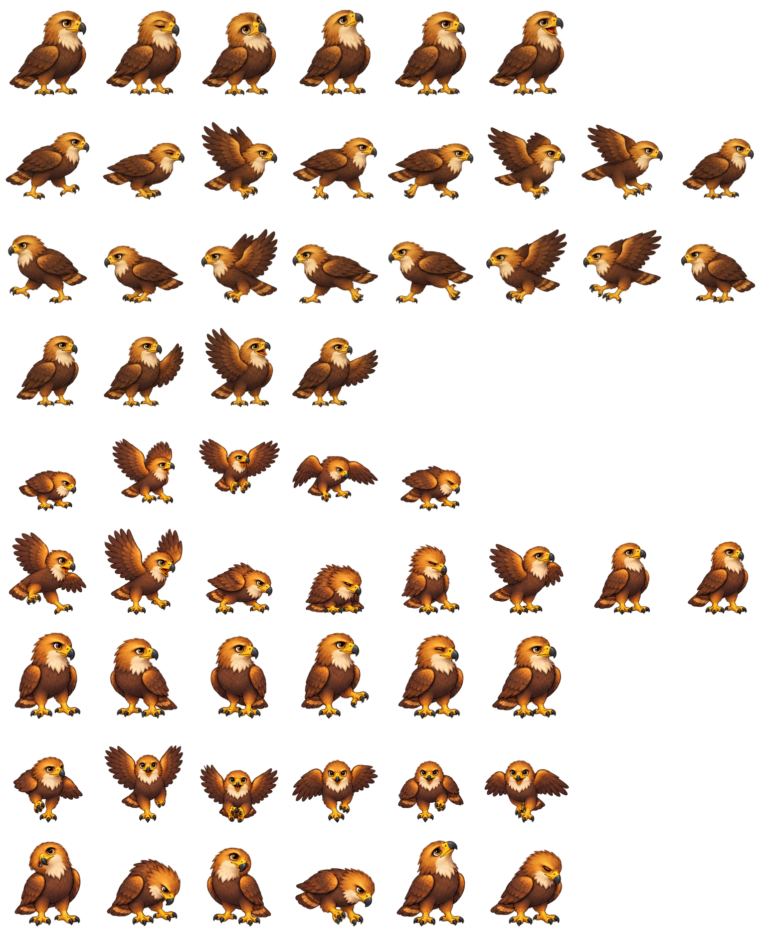 山脊鹰 Eagle Ridge Codex pet original spritesheet