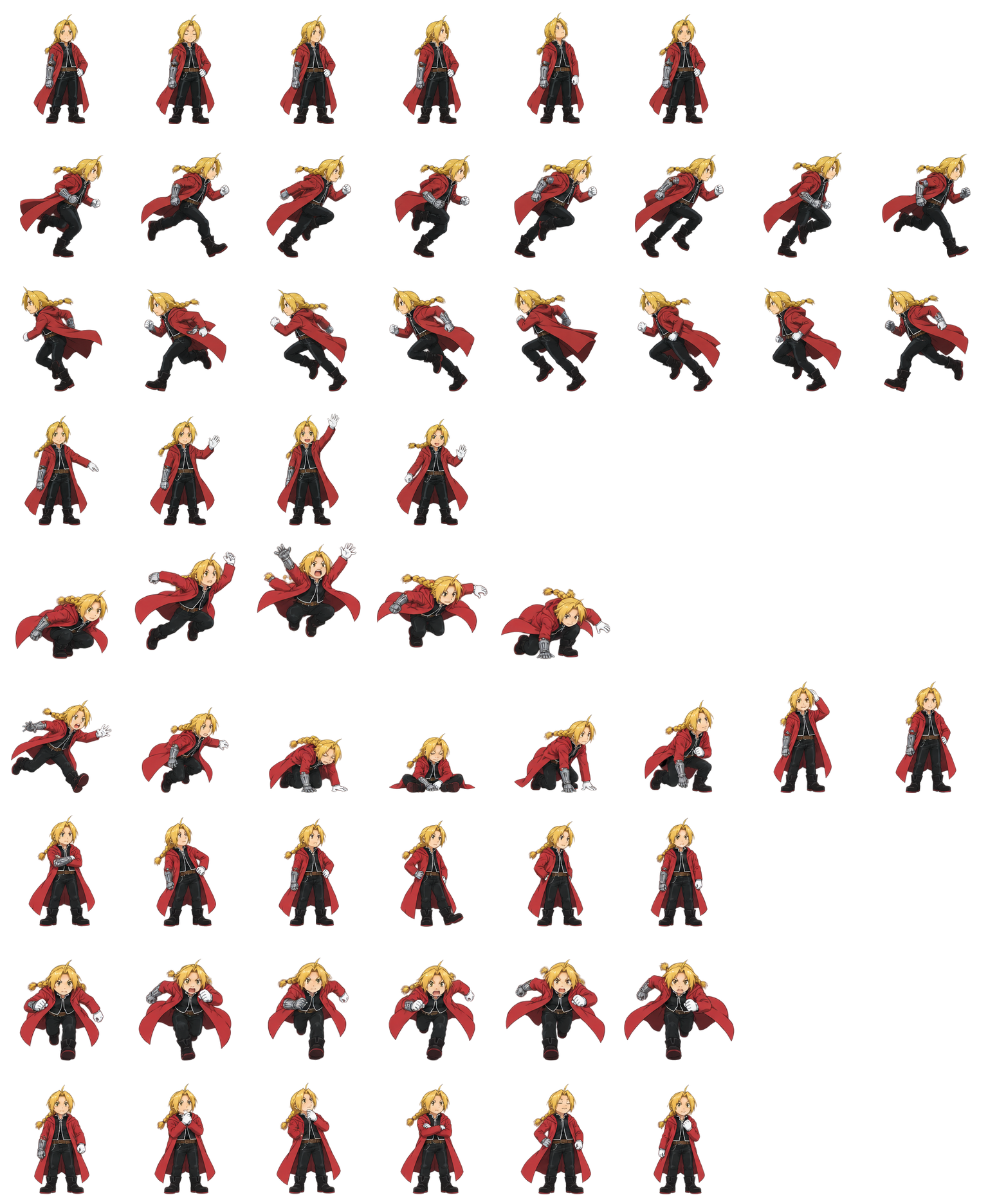 Edward Elric — Cozy Fan Art Codex pet original spritesheet