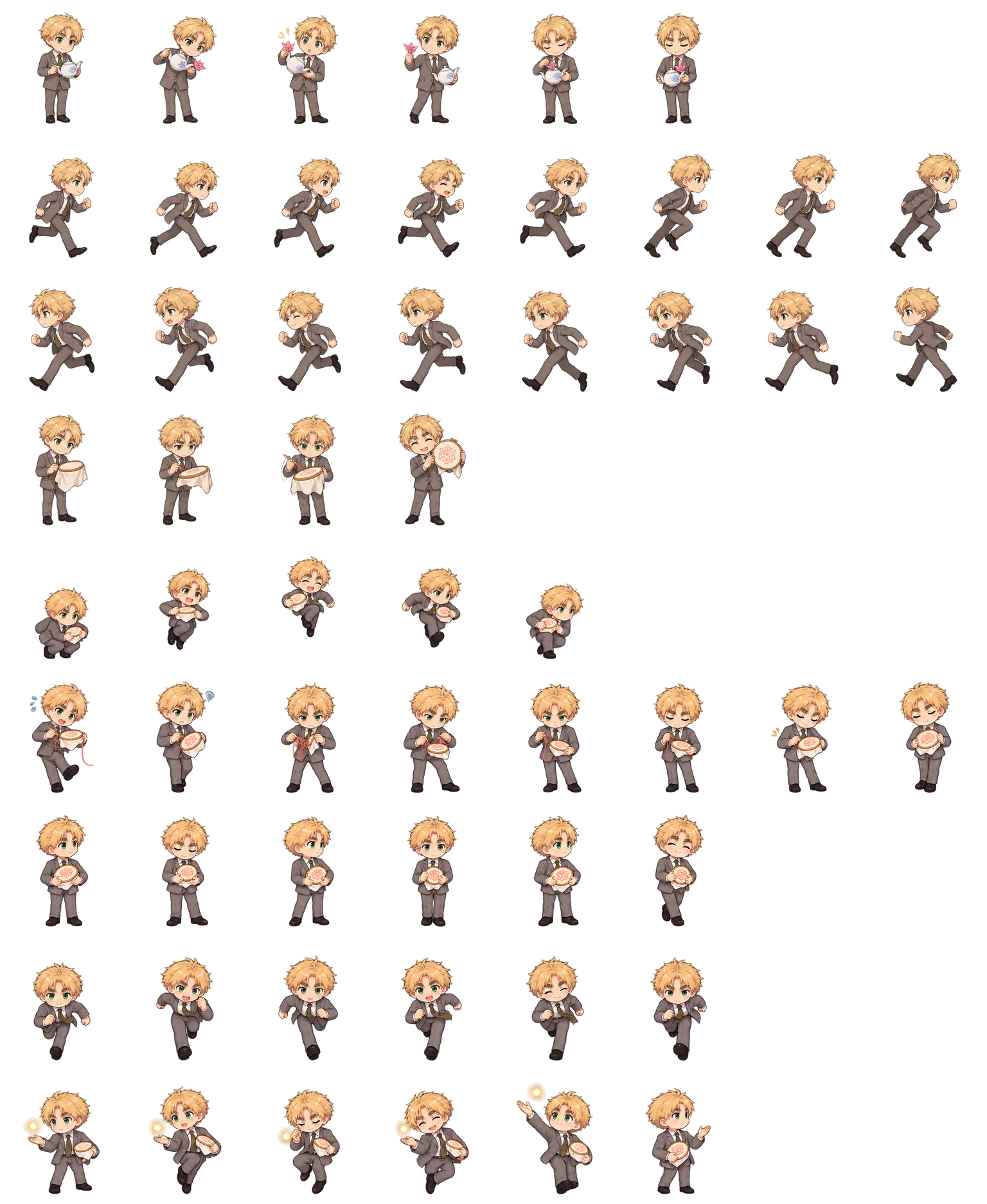 英国（黑塔利亚） England (Hetalia) Codex pet original spritesheet