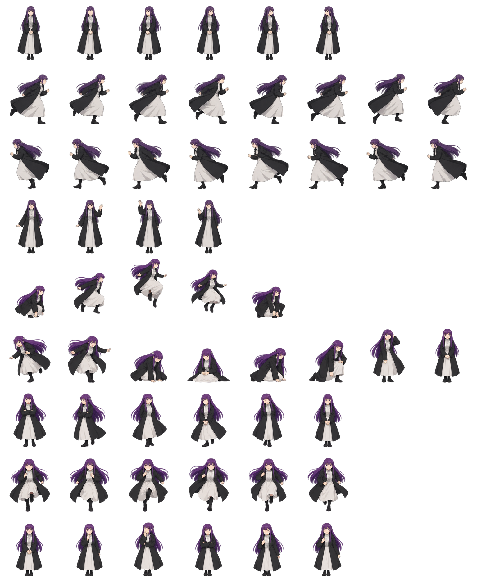 Fern — Cozy Fan Art Codex pet original spritesheet