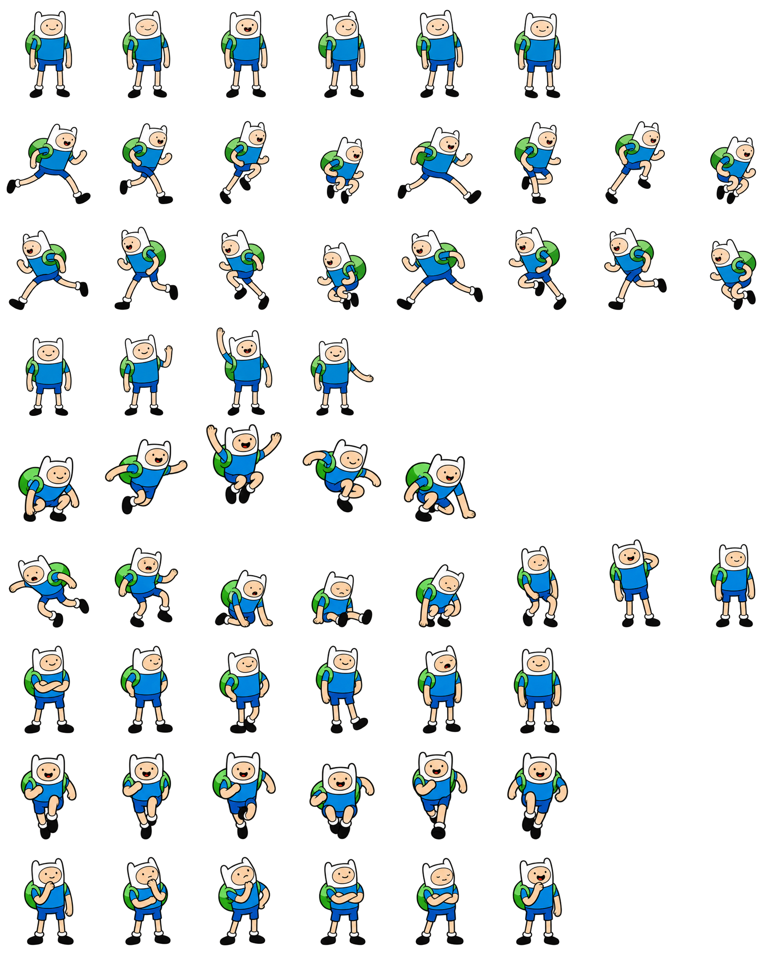 芬恩 Finn Codex pet original spritesheet