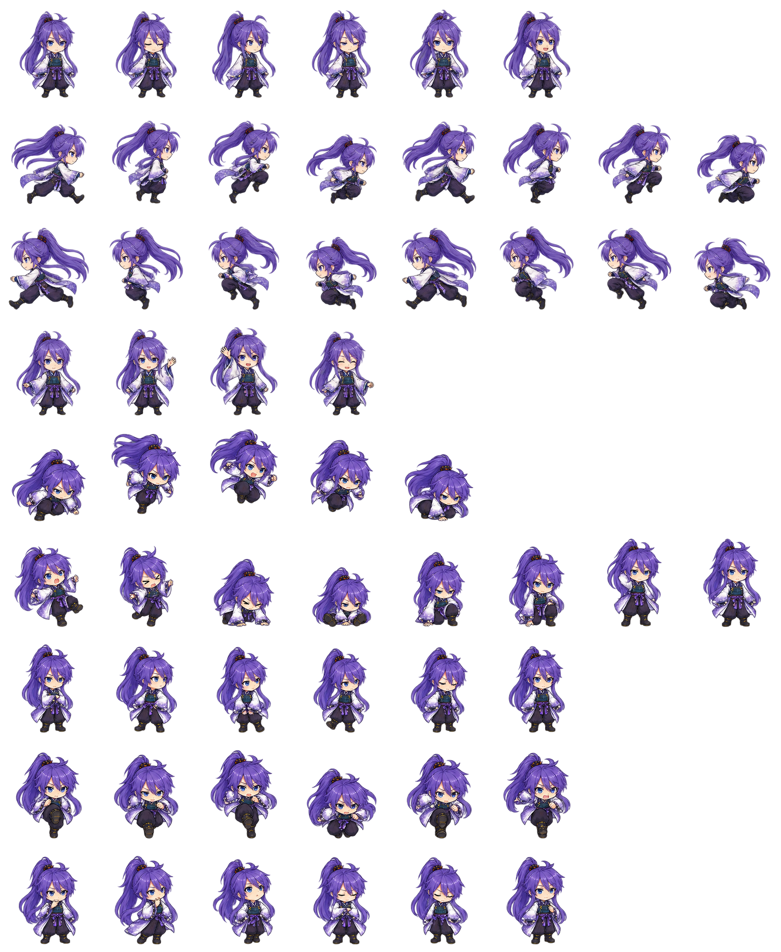 神威乐步 Gakupo Codex pet original spritesheet