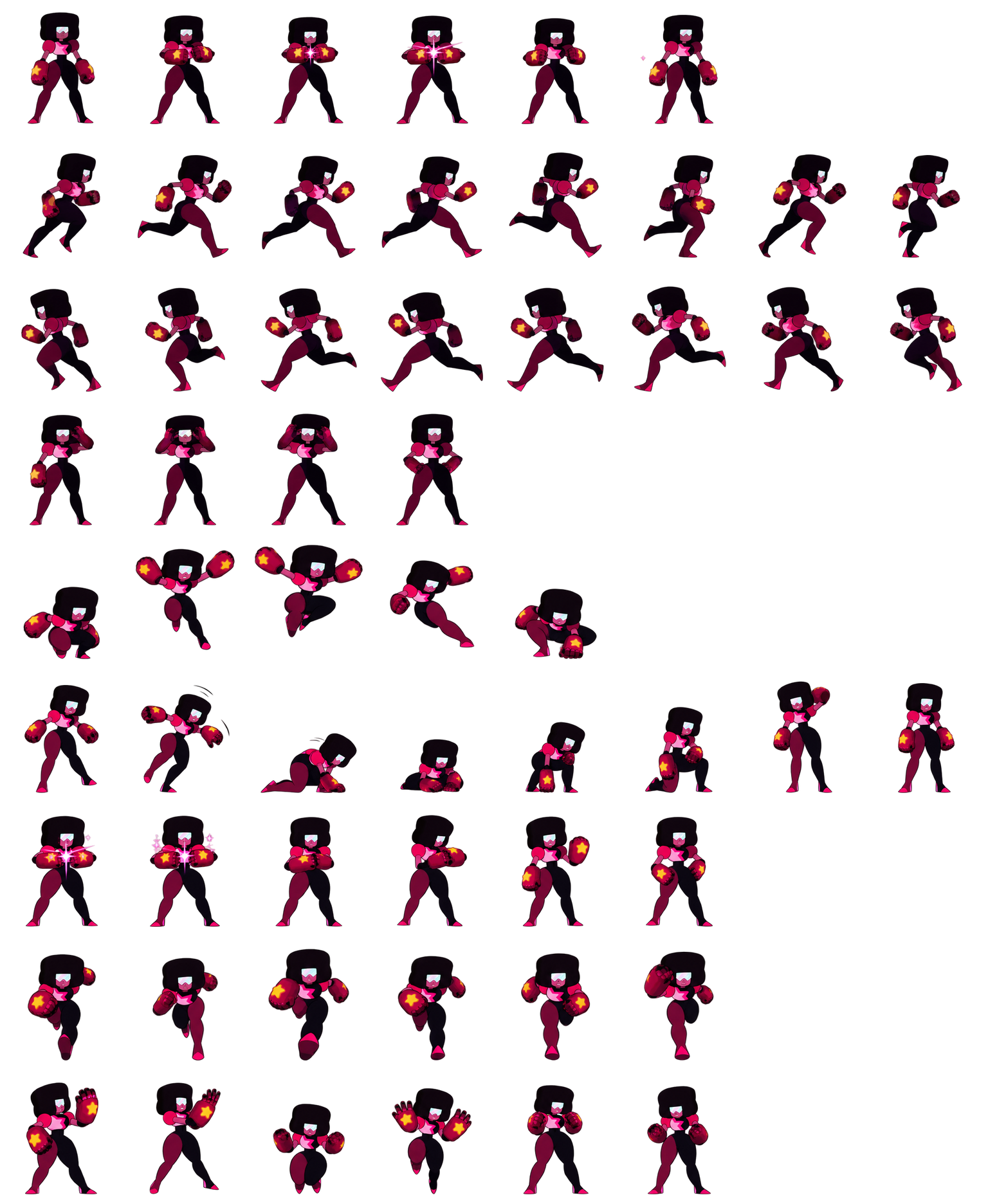 石榴石 Garnet Codex pet original spritesheet