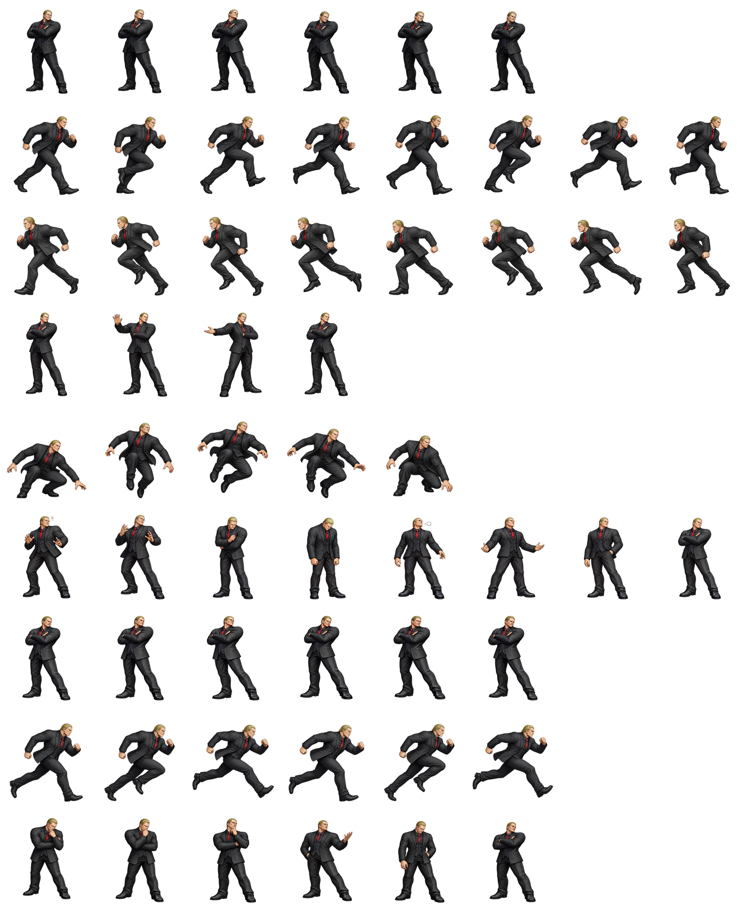 吉斯·霍华德 Geese Howard Codex pet original spritesheet