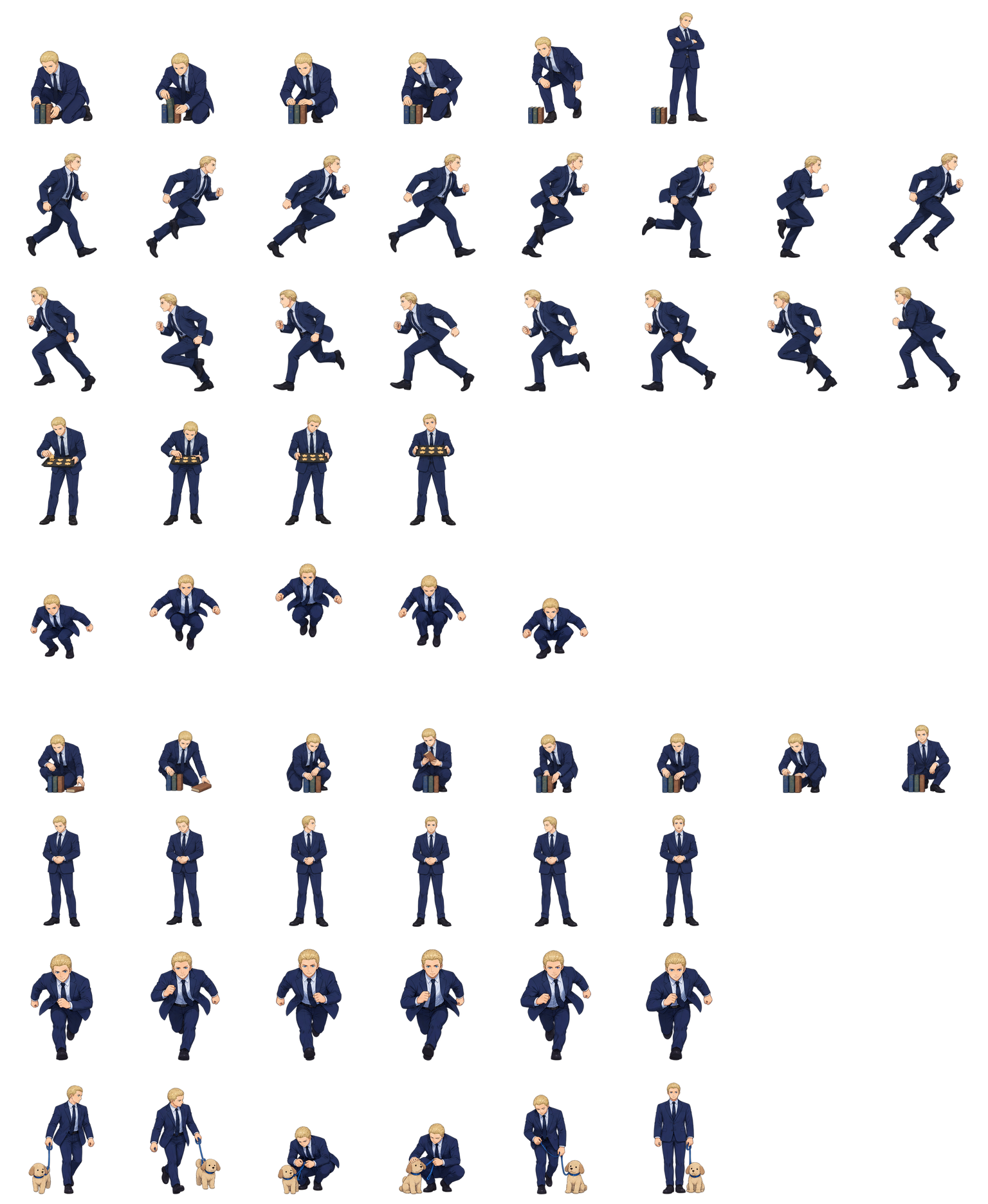 德国（黑塔利亚） Germany (Hetalia) Codex pet original spritesheet
