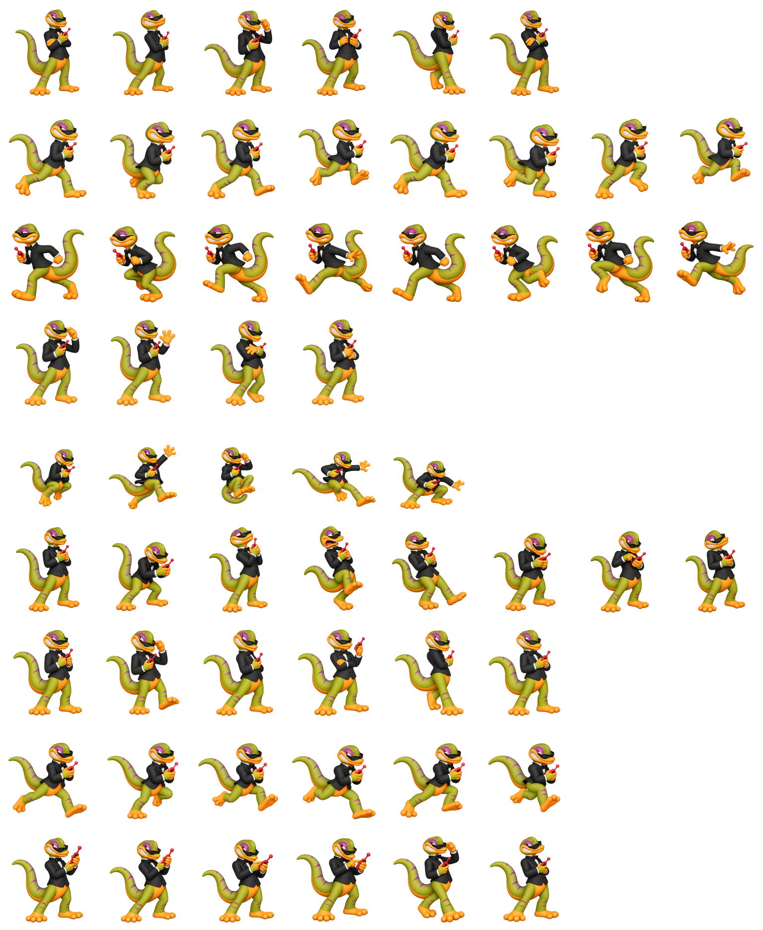 盖克斯 Gex Codex pet original spritesheet