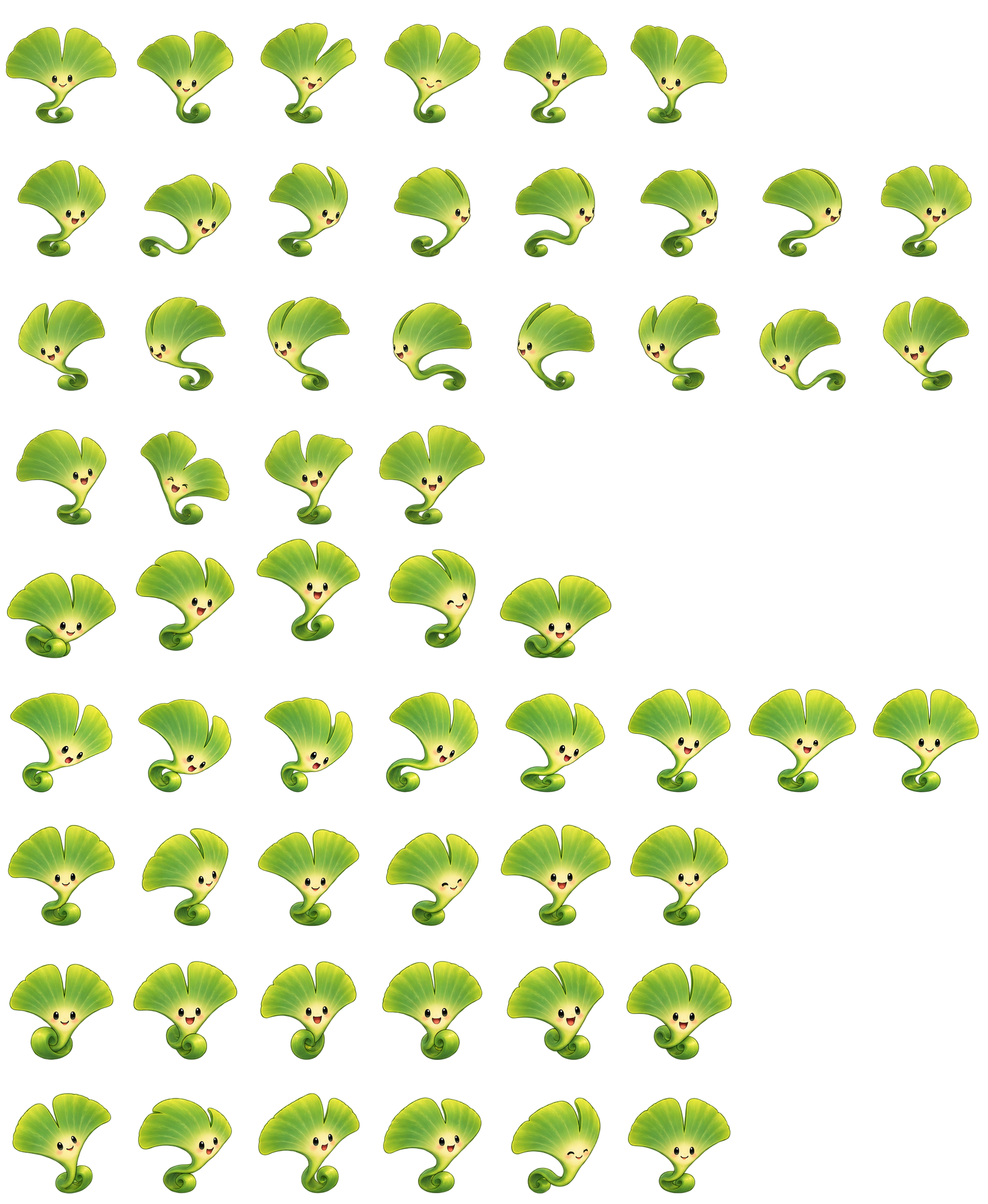 银杏扇扇 Ginkgo Fanlet Codex pet original spritesheet