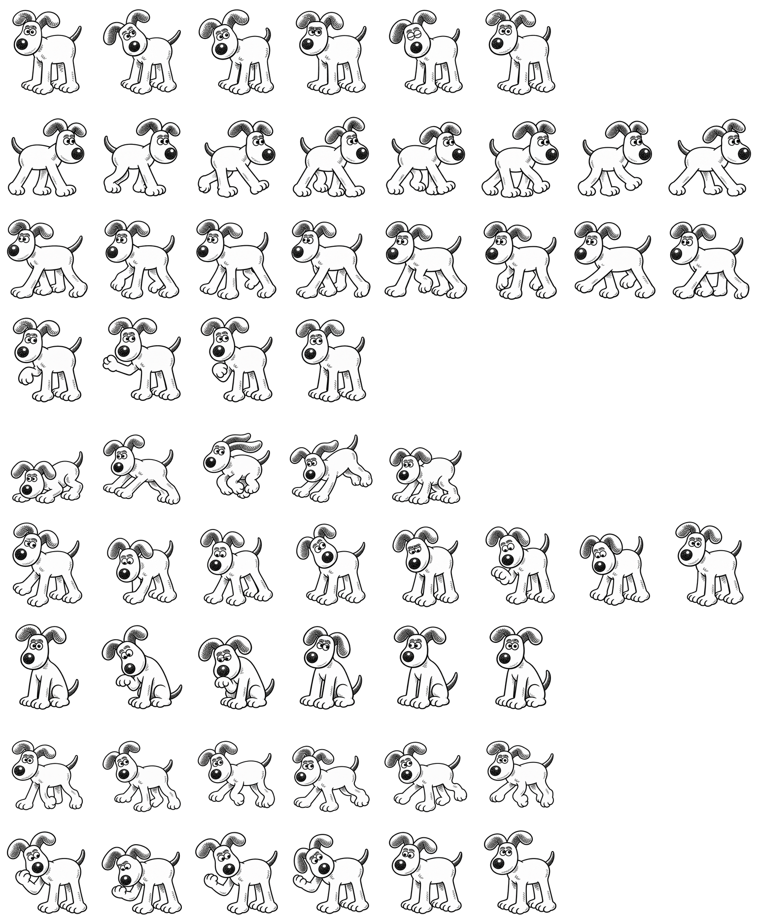 格罗米特 Gromit Codex pet original spritesheet
