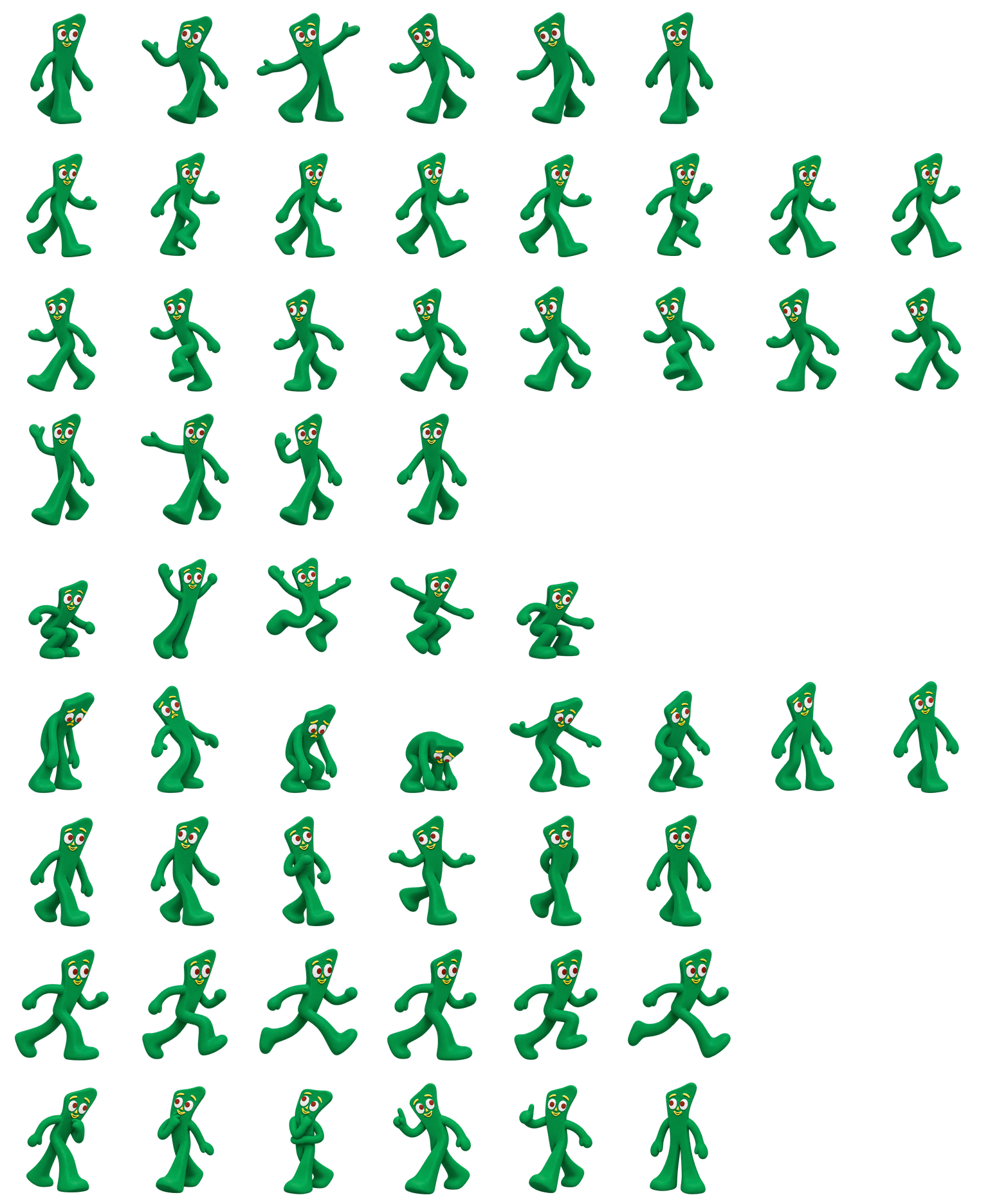 冈比 Gumby Codex pet original spritesheet