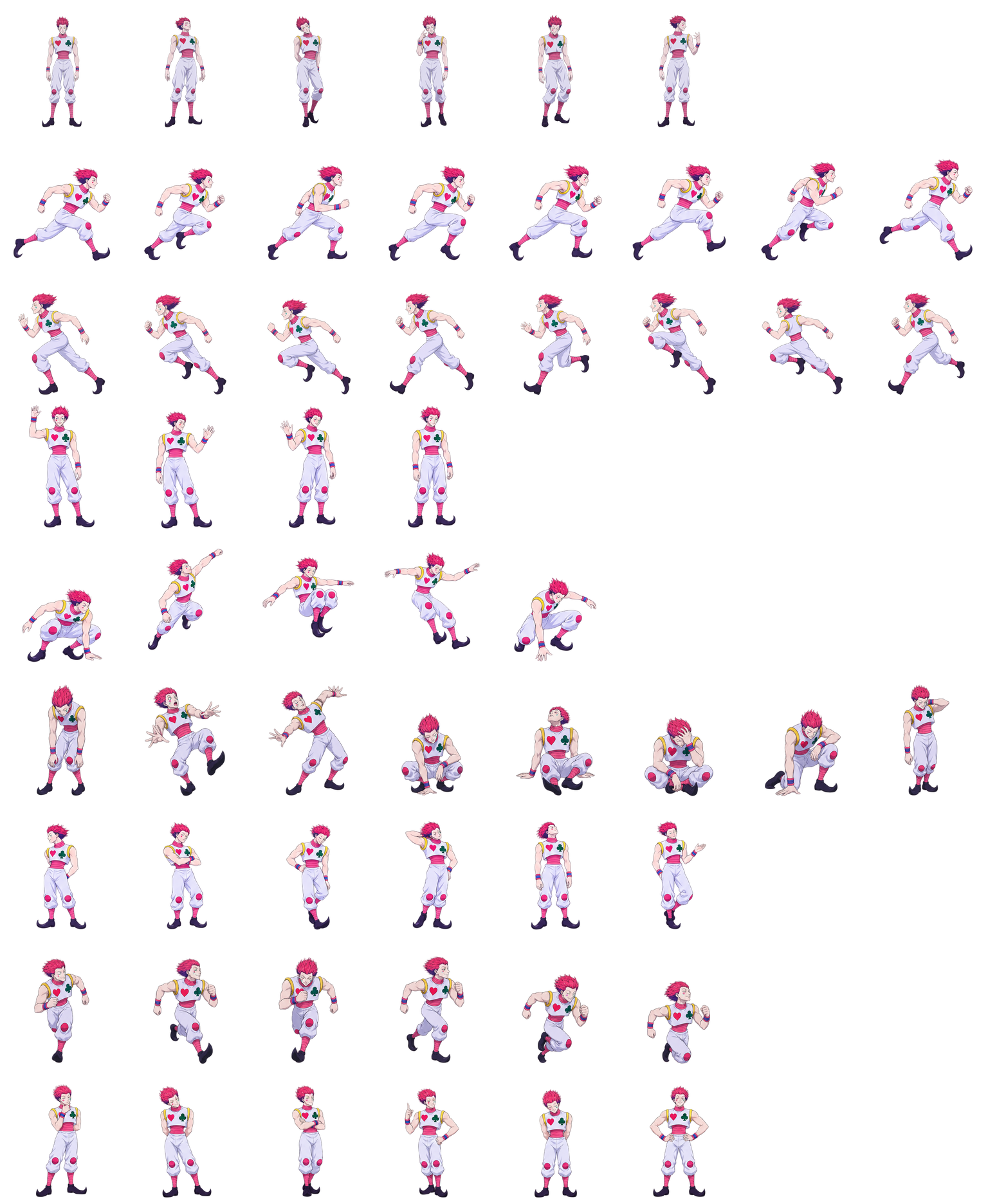 Hisoka — Cozy Fan Art Codex pet original spritesheet