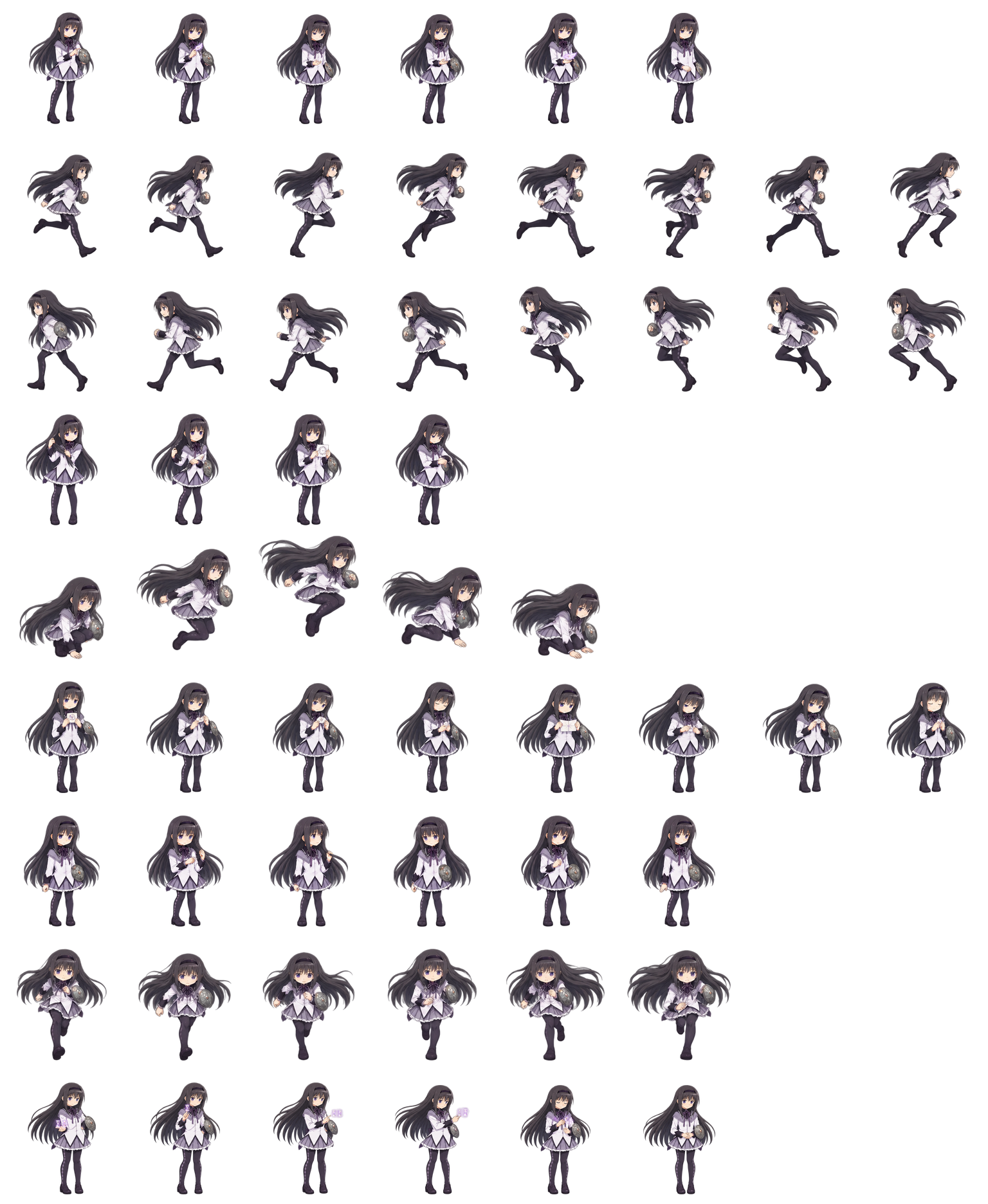 晓美焰 Homura Akemi Codex pet original spritesheet