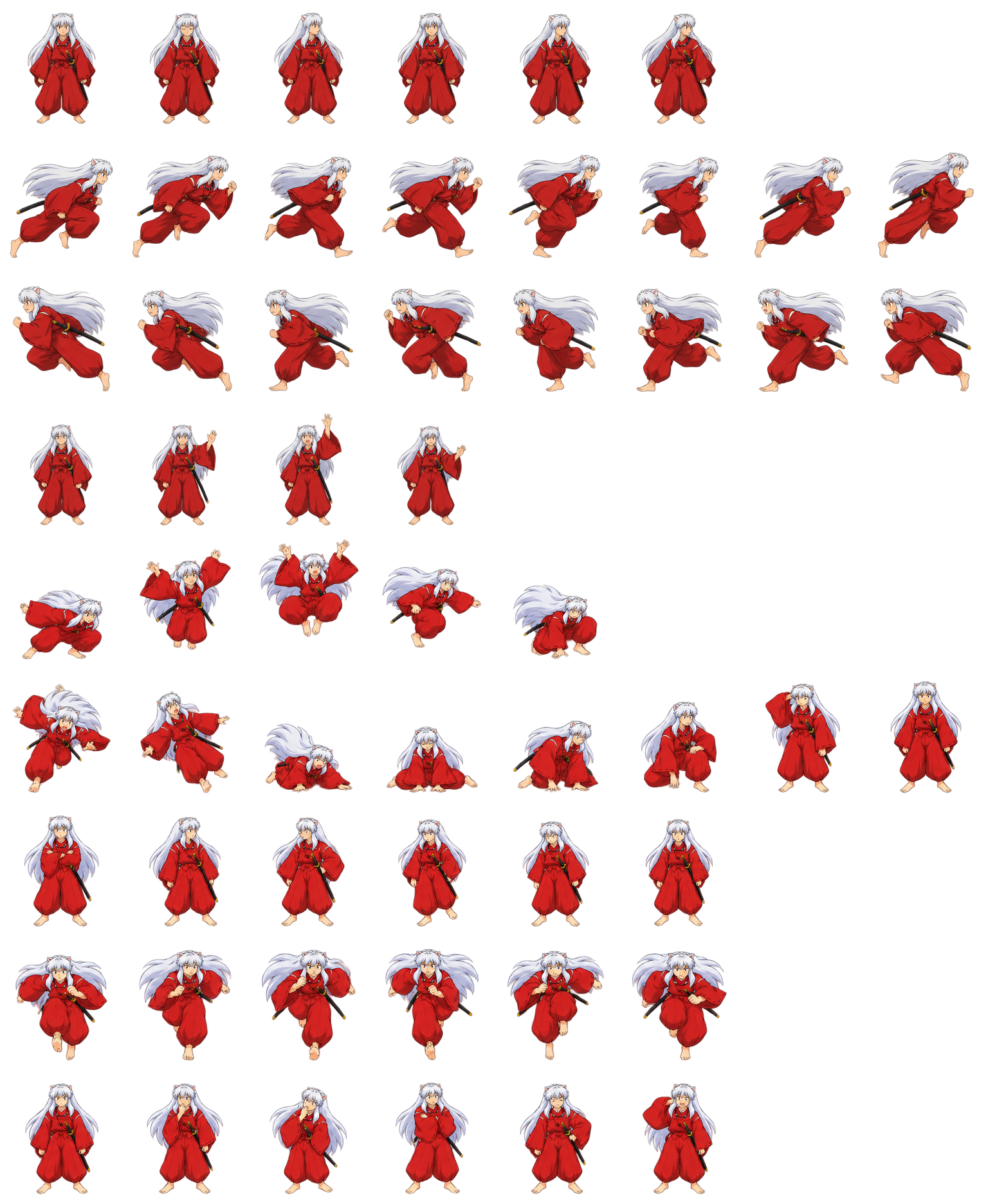 Inuyasha — Cozy Fan Art Codex pet original spritesheet