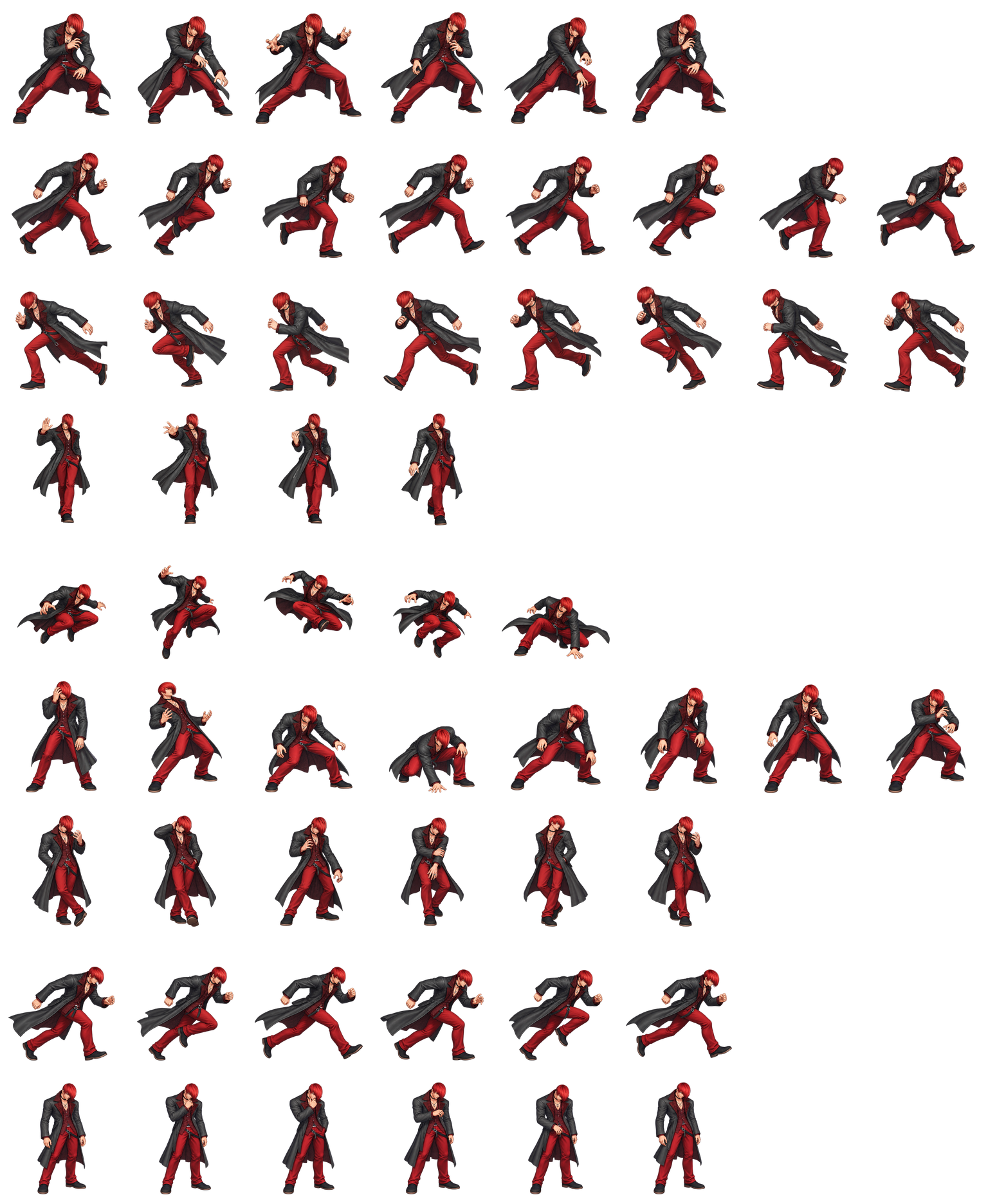 八神庵 Iori Yagami Codex pet original spritesheet