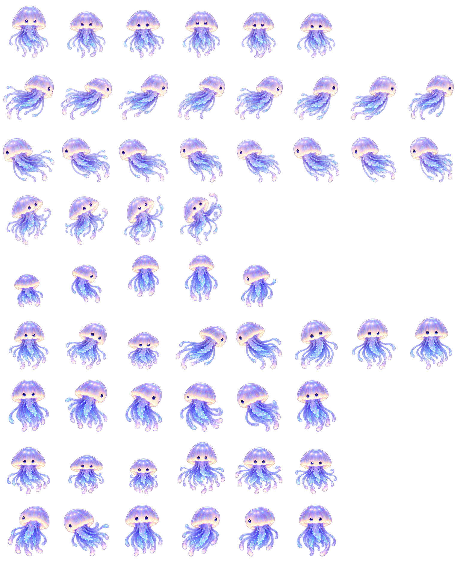 水母灯笼 Jellyfish Lantern Codex pet original spritesheet