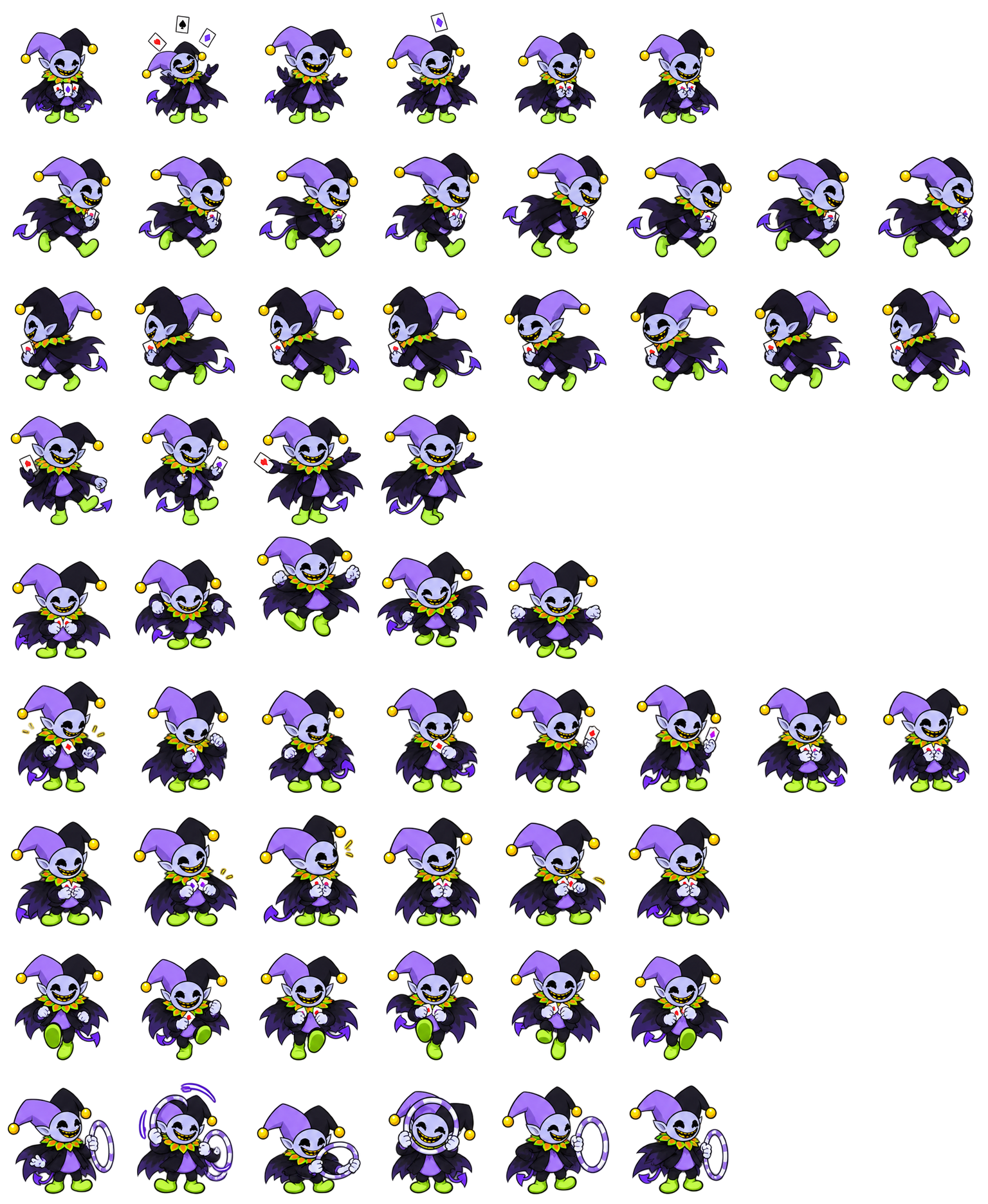 杰维尔 Jevil Codex pet original spritesheet