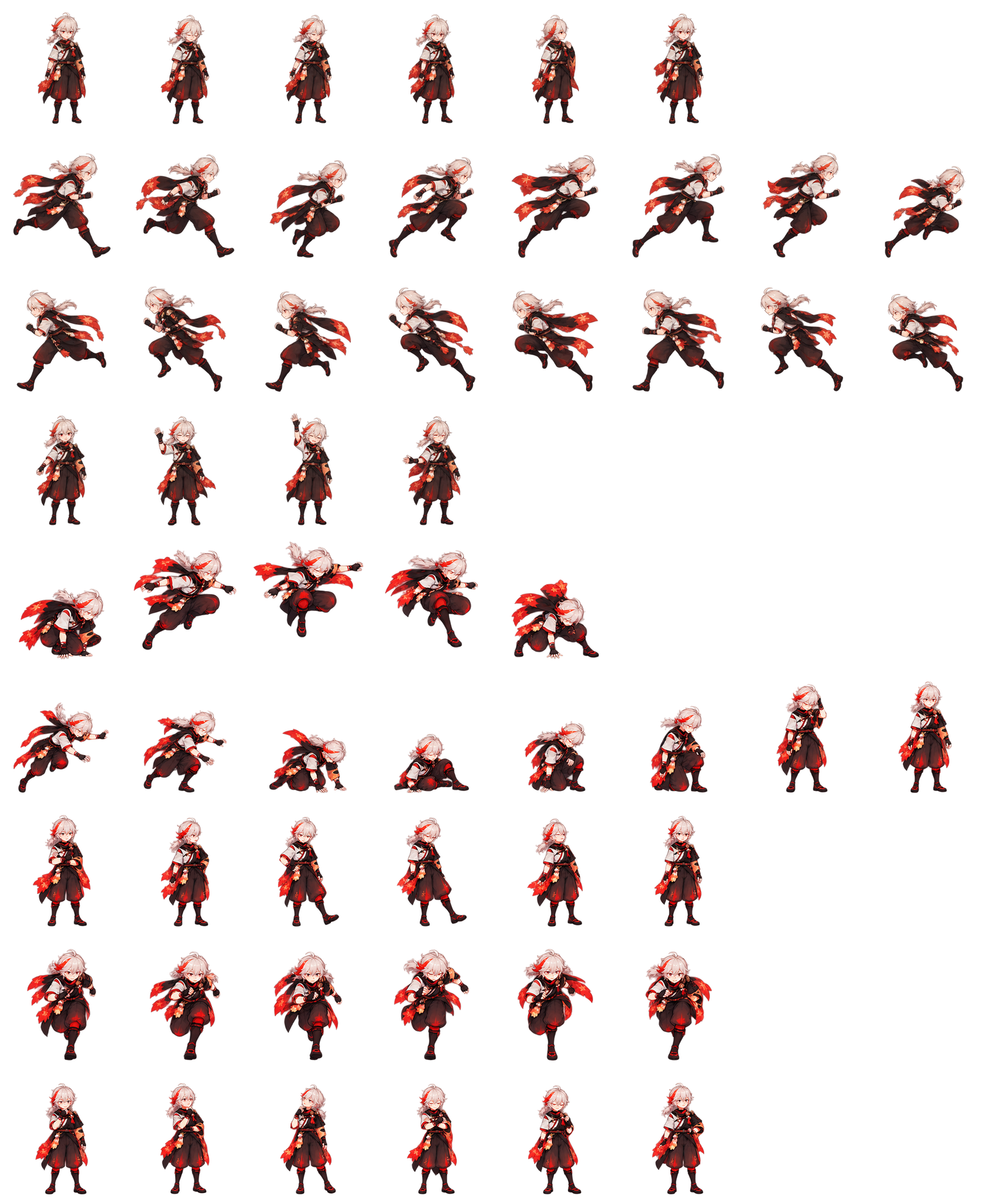 枫原万叶 Kaedehara Kazuha Codex pet original spritesheet