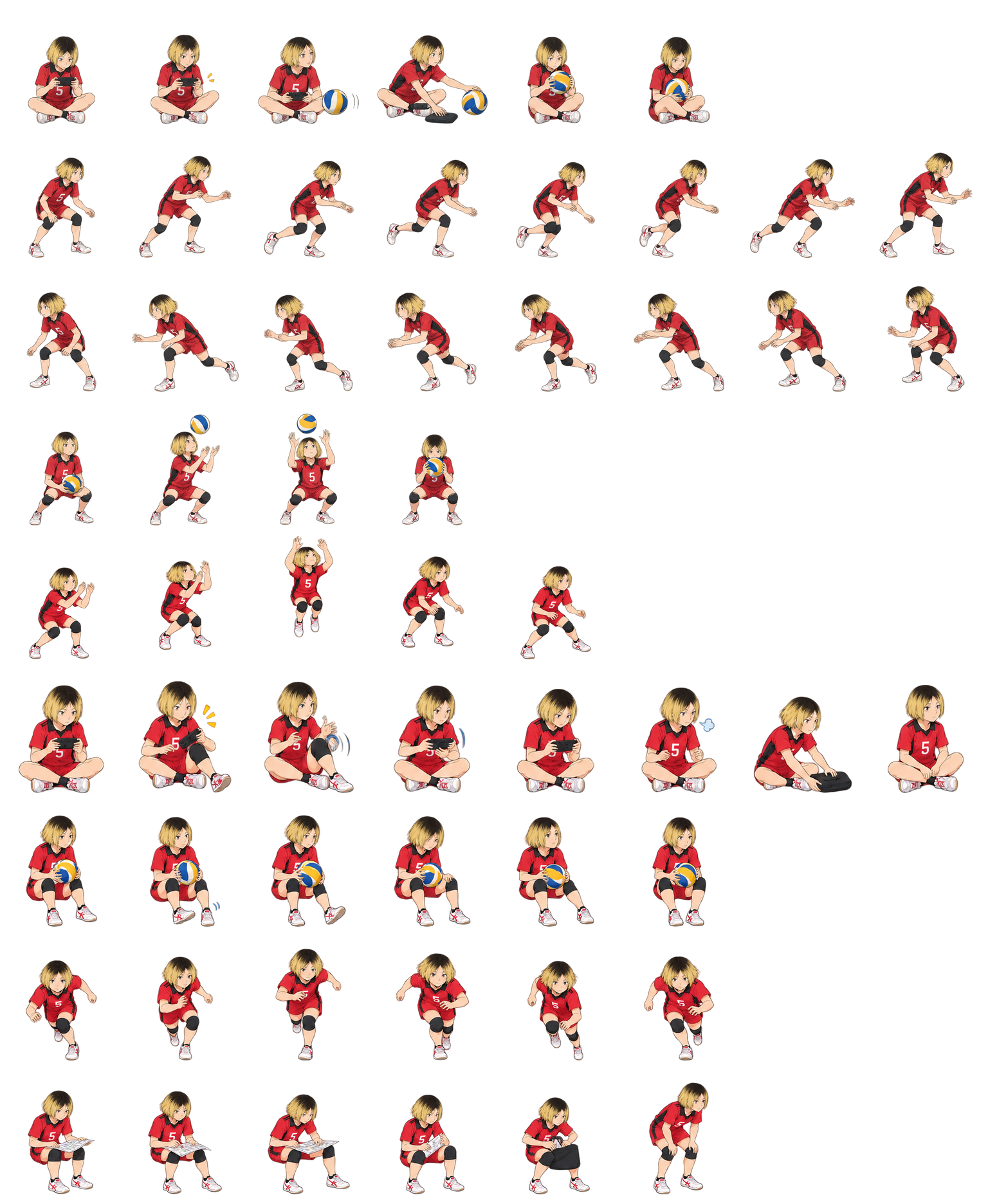 孤爪研磨 Kenma Kozume Codex pet original spritesheet