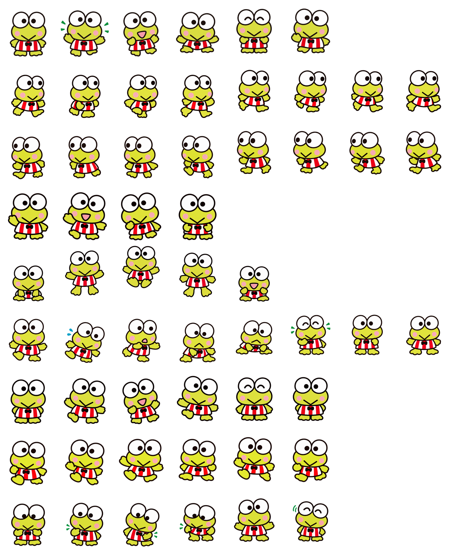 大眼蛙 Keroppi Codex pet original spritesheet