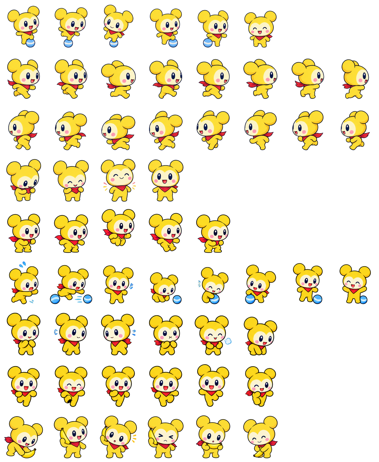 吱吱吉 Kikitchi Codex pet original spritesheet