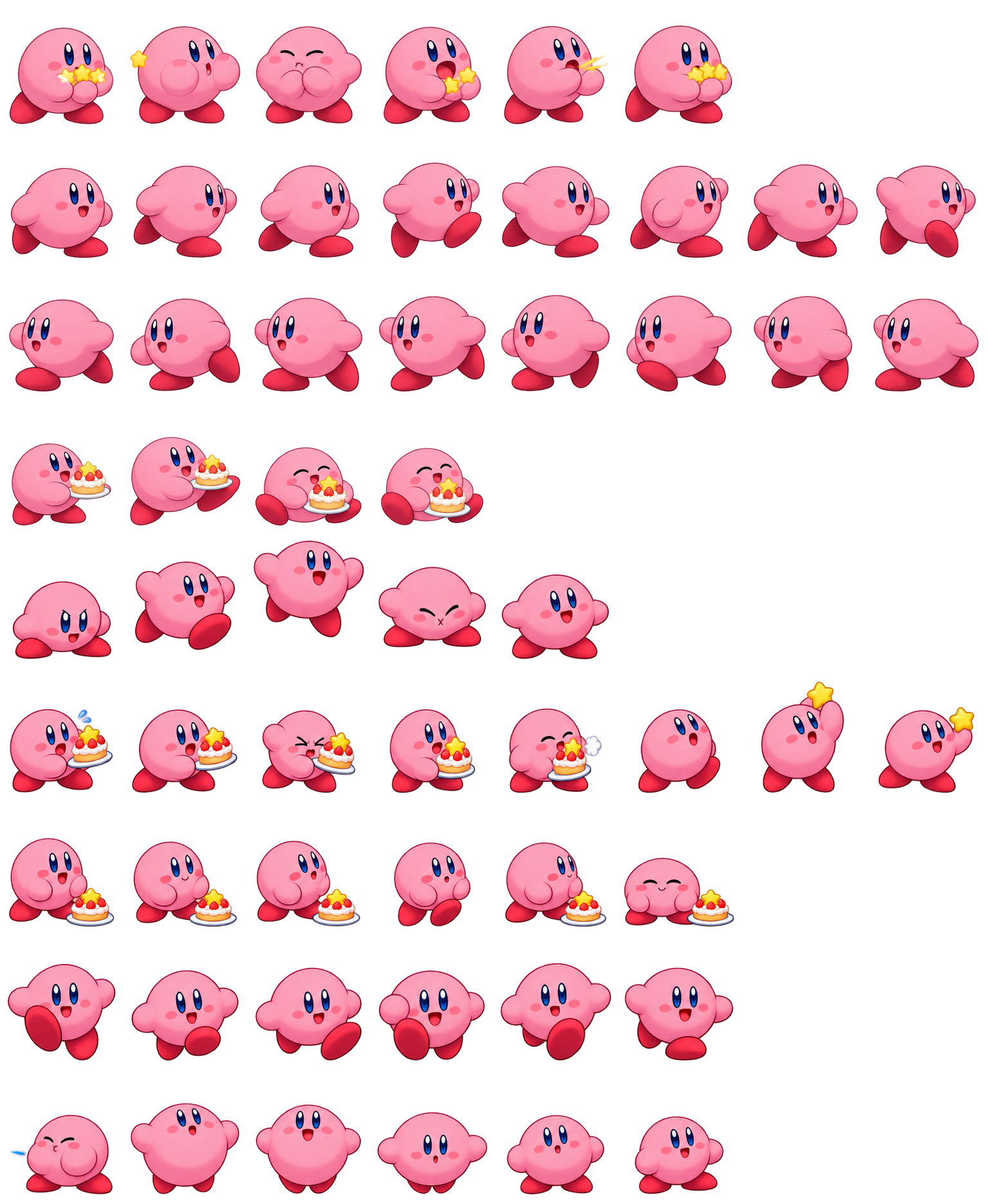 卡比 Kirby Codex pet original spritesheet