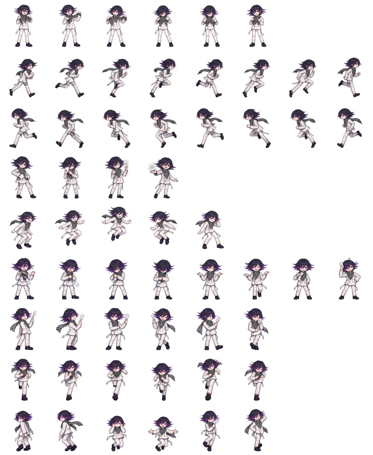 王马小吉 Kokichi Oma Codex pet original spritesheet